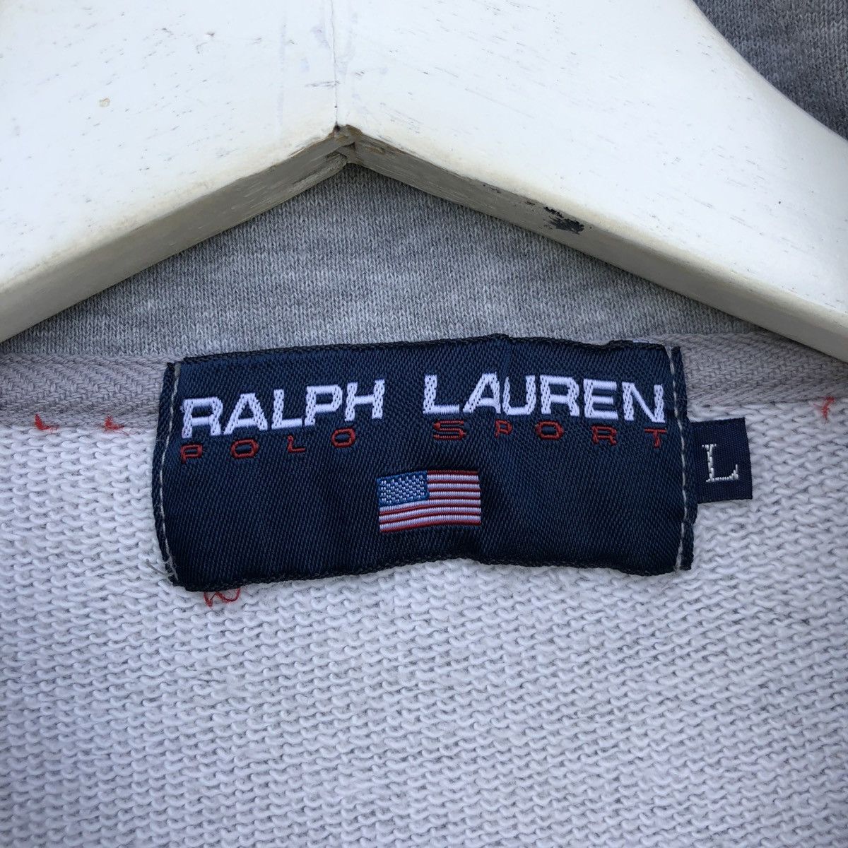 Polo Ralph Lauren Vintage Polo Ralph Lauren USA quarter-zip sweatshirt Size US L / EU 52-54 / 3 - 7 Thumbnail