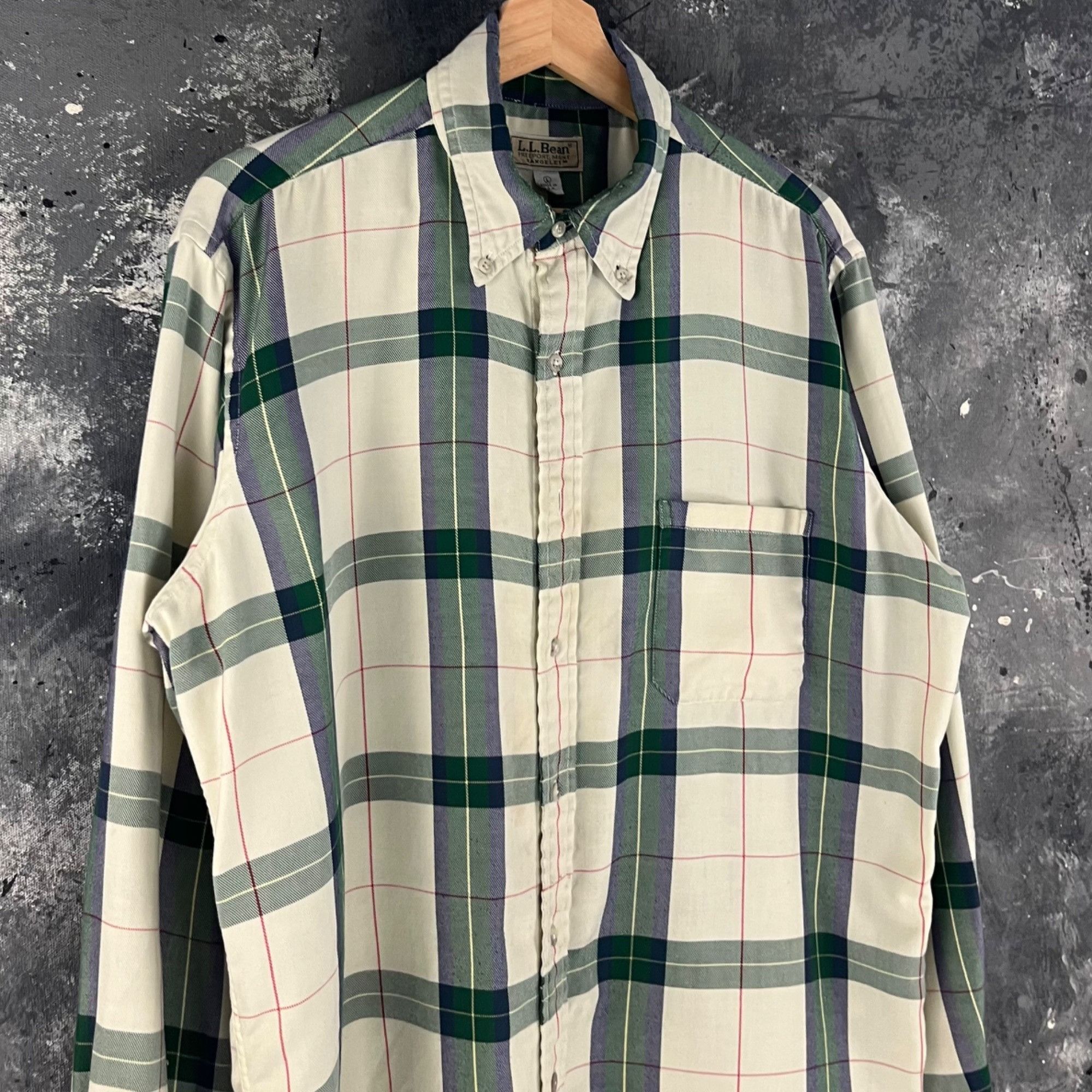 L.L. Bean × Vintage Vintage 90’s LL Bean shirt Size US L / EU 52-54 / 3 - 2 Thumbnail