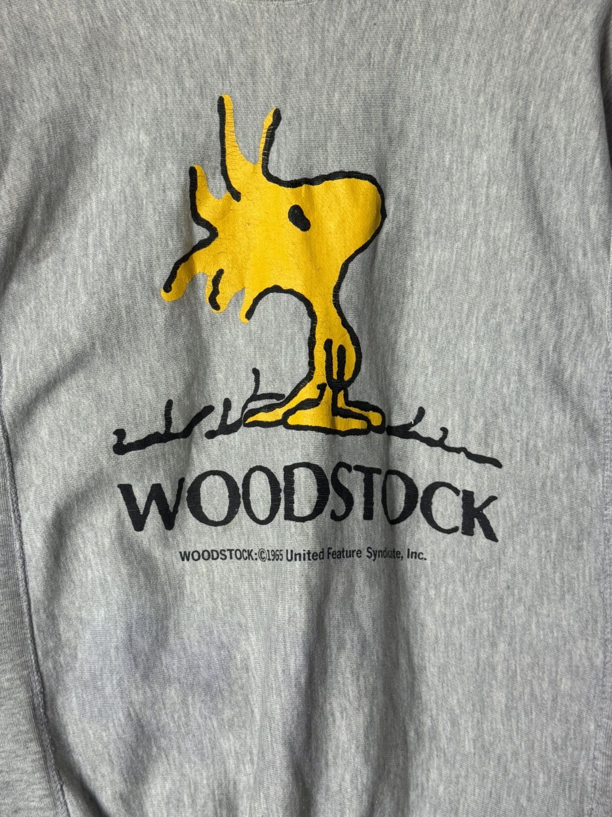 Peanuts × Vintage Vintage Peanuts Woodstock sweatshirt Size US L / EU 52-54 / 3 - 2 Thumbnail