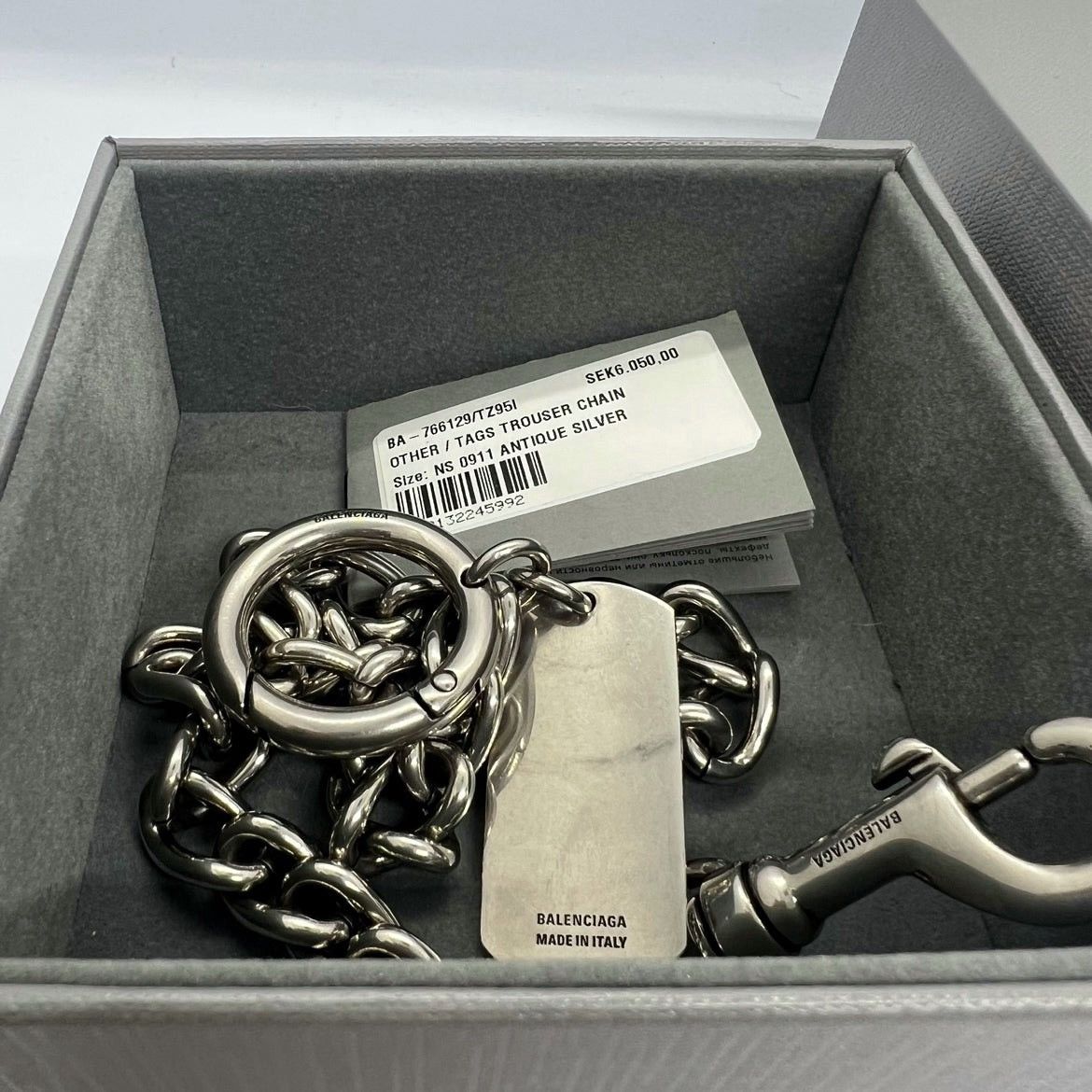 Balenciaga Balenciaga Tags Trouser Chain Size ONE SIZE - 5 Thumbnail