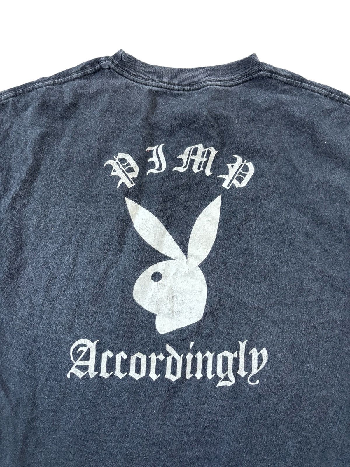 Jay-Z Vintage Jay Z Playboy Pimp Accordingly Tee Size US L / EU 52-54 / 3 - 4 Thumbnail