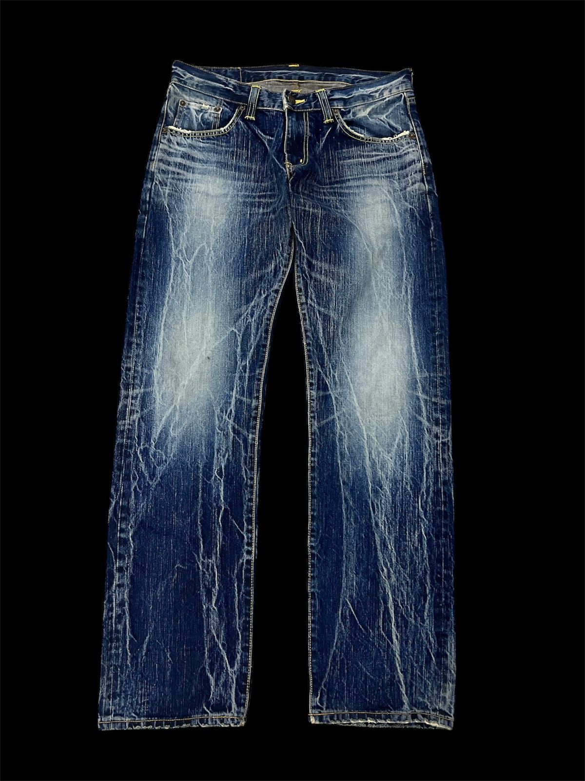 Edwin EDWIN DISTRESSED DENIM PANT Size US 32 / EU 48 - 1 Thumbnail