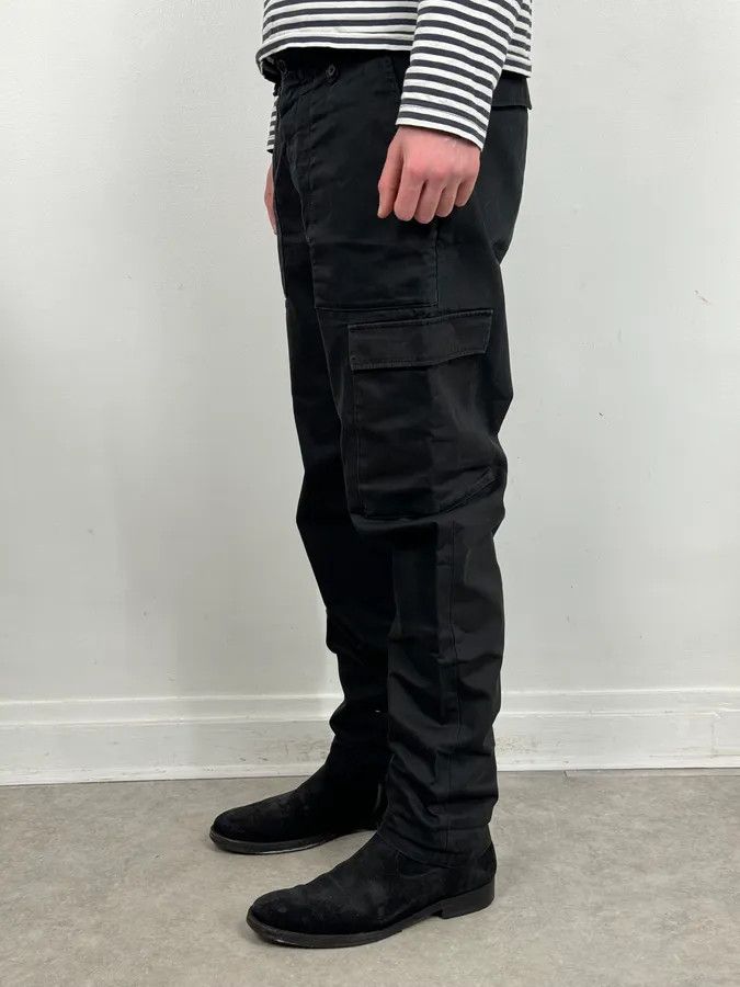 Maison Margiela SS2017 Maison Margiela Black Cargo Minimalist Pants Size US 34 / EU 50 - 3 Thumbnail