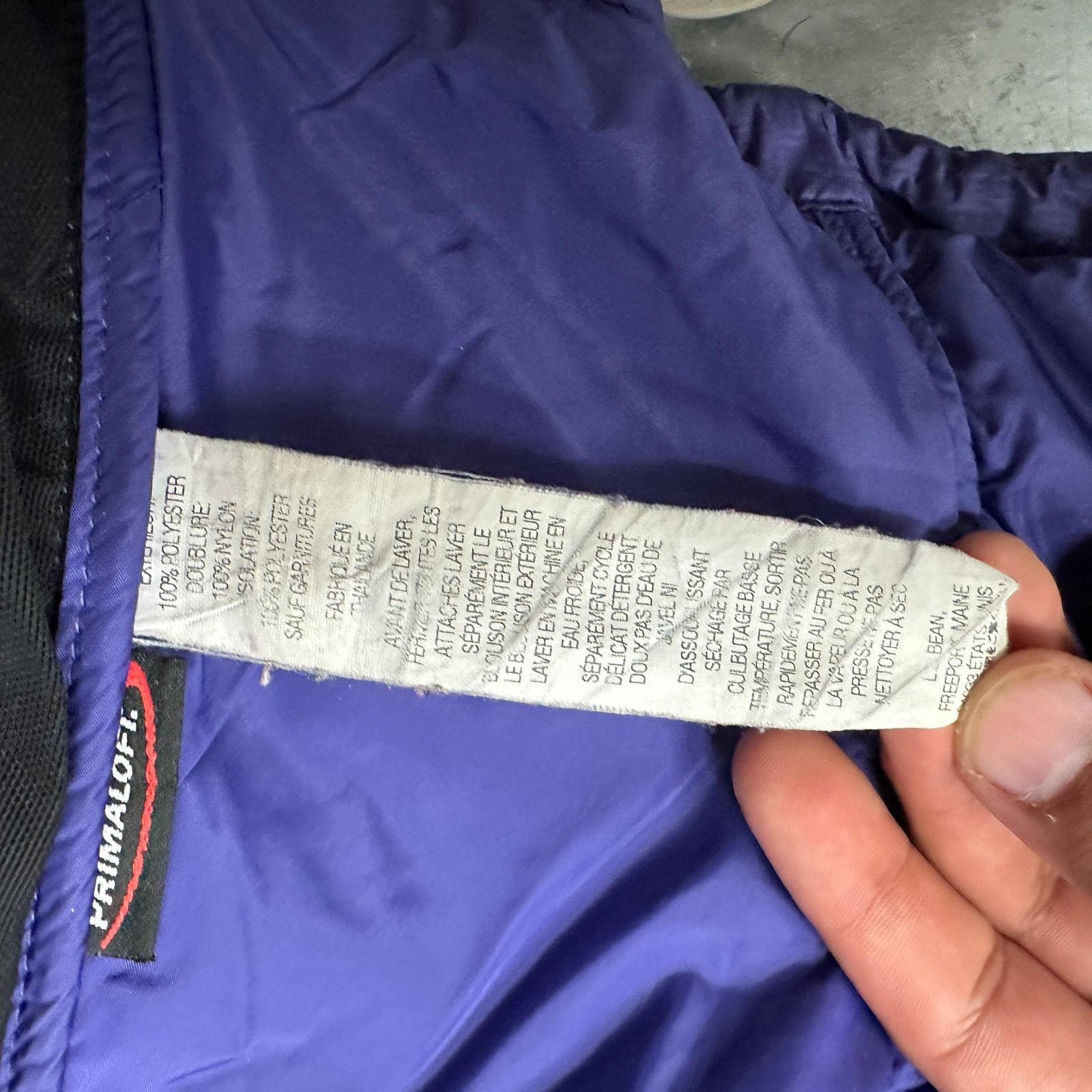 L.L. Bean LL Bean Primaloft 3-in-1 Puffer Jacket Women Medium Purple Size M / US 6-8 / IT 42-44 - 14 Thumbnail