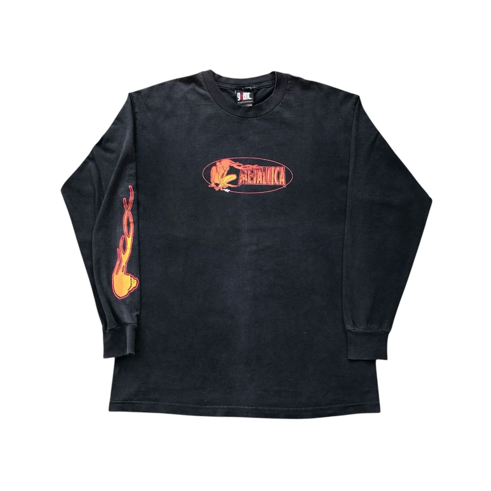 Metallica Vintage Metallica Band Tshirt Long Sleeve 1999 Size US L / EU 52-54 / 3 - 1 Thumbnail