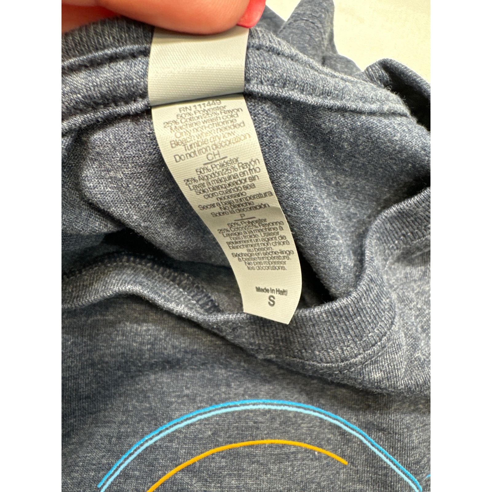 Next Level Apparel Blue Moon Beer Next Level Blue Graphic T-Shirt womens sz S Size S / US 4 / IT 40 - 5 Thumbnail