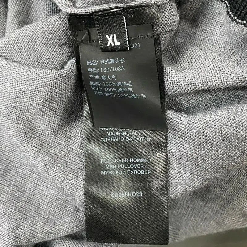 Balmain Balmain Colorblock Long Sleeve Pullover Sweater . Size US XL / EU 56 / 4 - 6 Thumbnail
