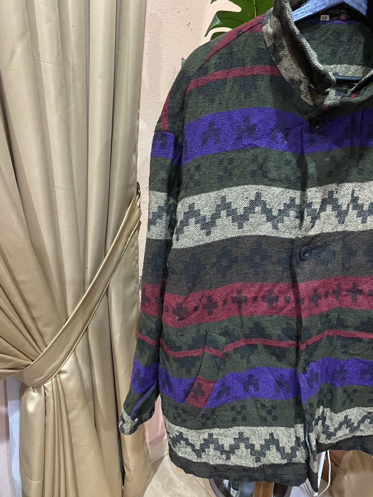 Vintage Vintage Pendleton Aztec Wool Blend Jacket USA Made Size 50 Size US M / EU 48-50 / 2 - 5 Thumbnail