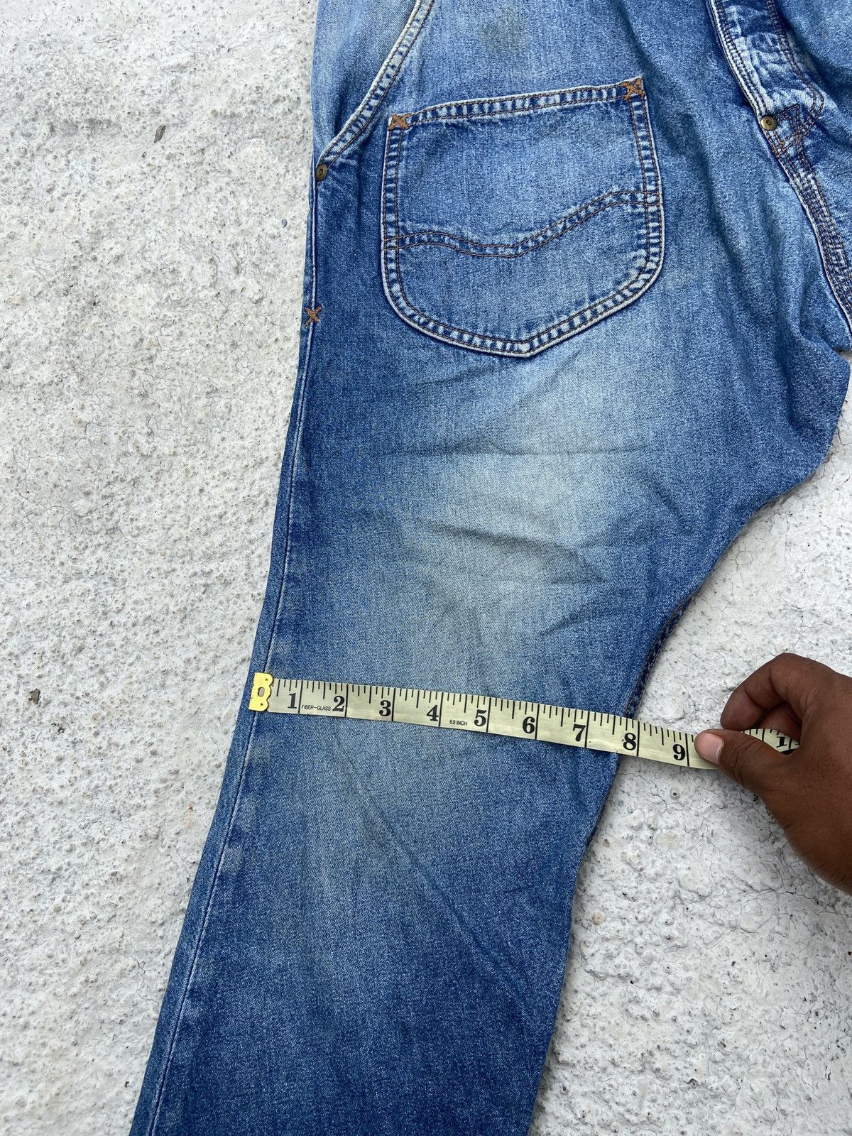 Japanese Brand × Lee × mercibeaucoup Crazy Design Lee X Mercibeaucoup Denim Size US 34 / EU 50 - 10 Thumbnail