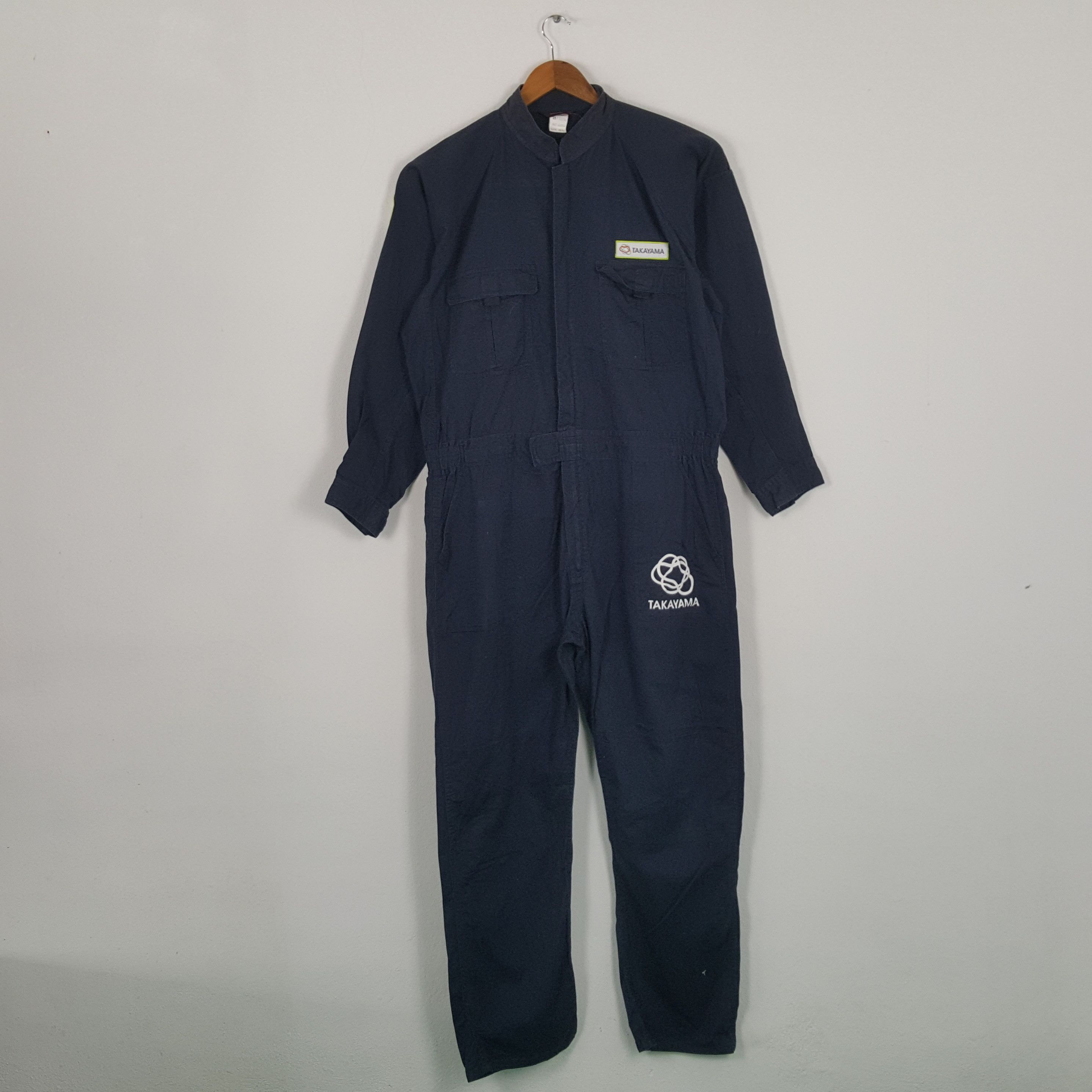 Vintage Vintage TAKYAMA Japanese Brand Style Coverall Jacket Size US XL / EU 56 / 4 - 4 Thumbnail