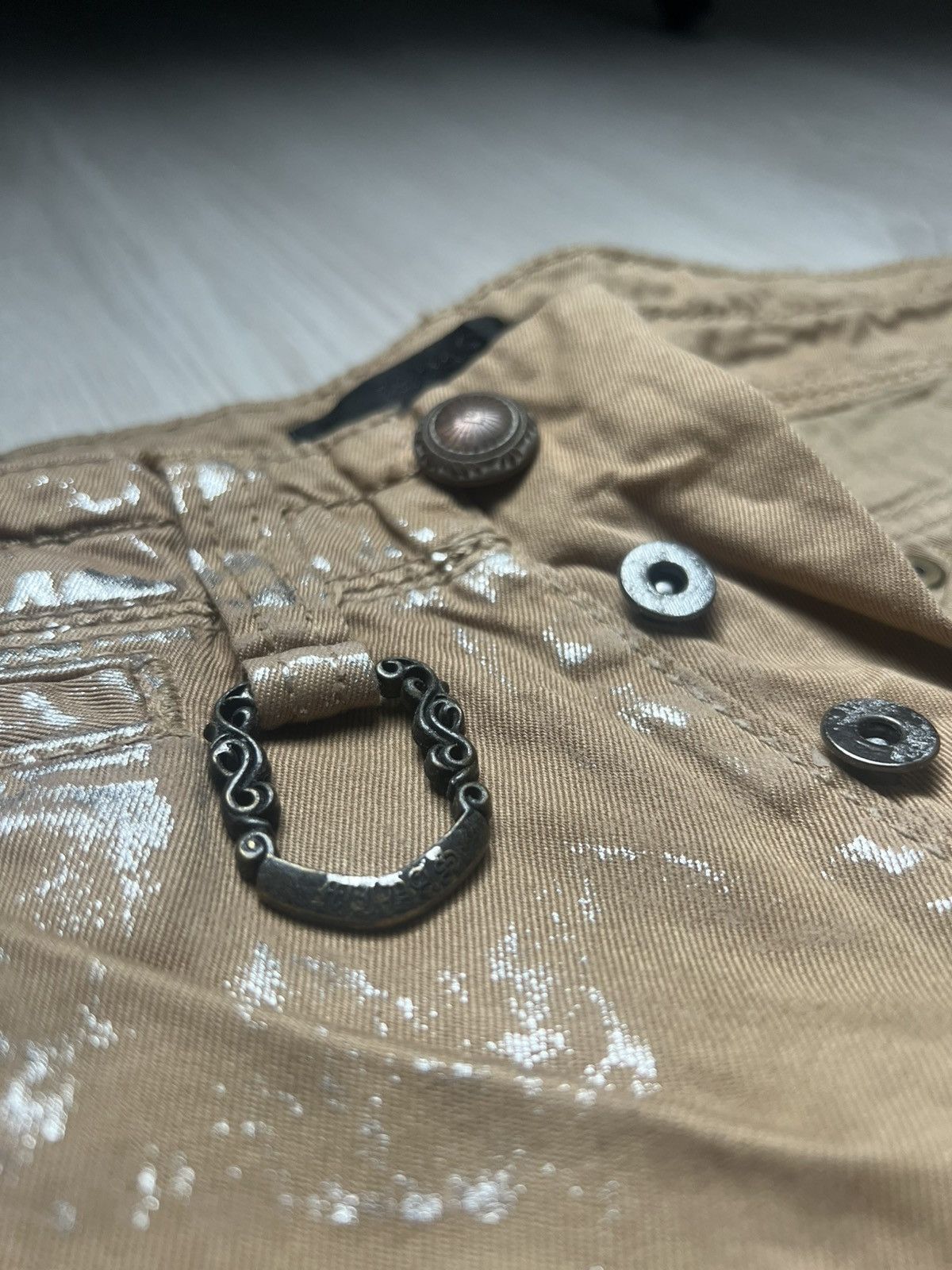 Japanese Brand Midas Metallic Coated Pants lgb if six was nine vkei style Size US 30 / EU 46 - 5 Thumbnail