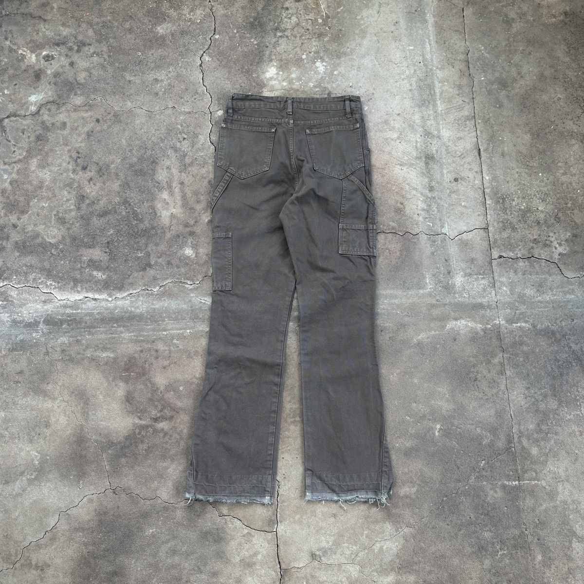 20471120 × Jaded London Jaded London Brown Worker Denim Pants Size 30" / US 8 / IT 44 - 2 Thumbnail