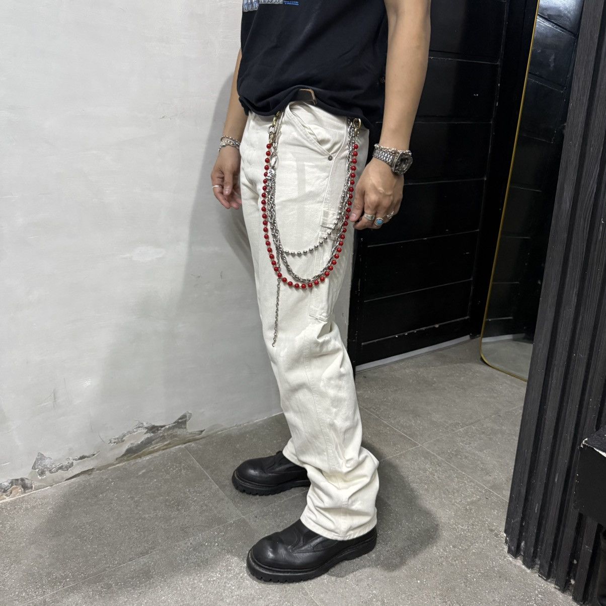 Harley Davidson Harley-Davidson Made in Italy Utility Carpenter Pants Y2k Size US 31 - 12 Thumbnail