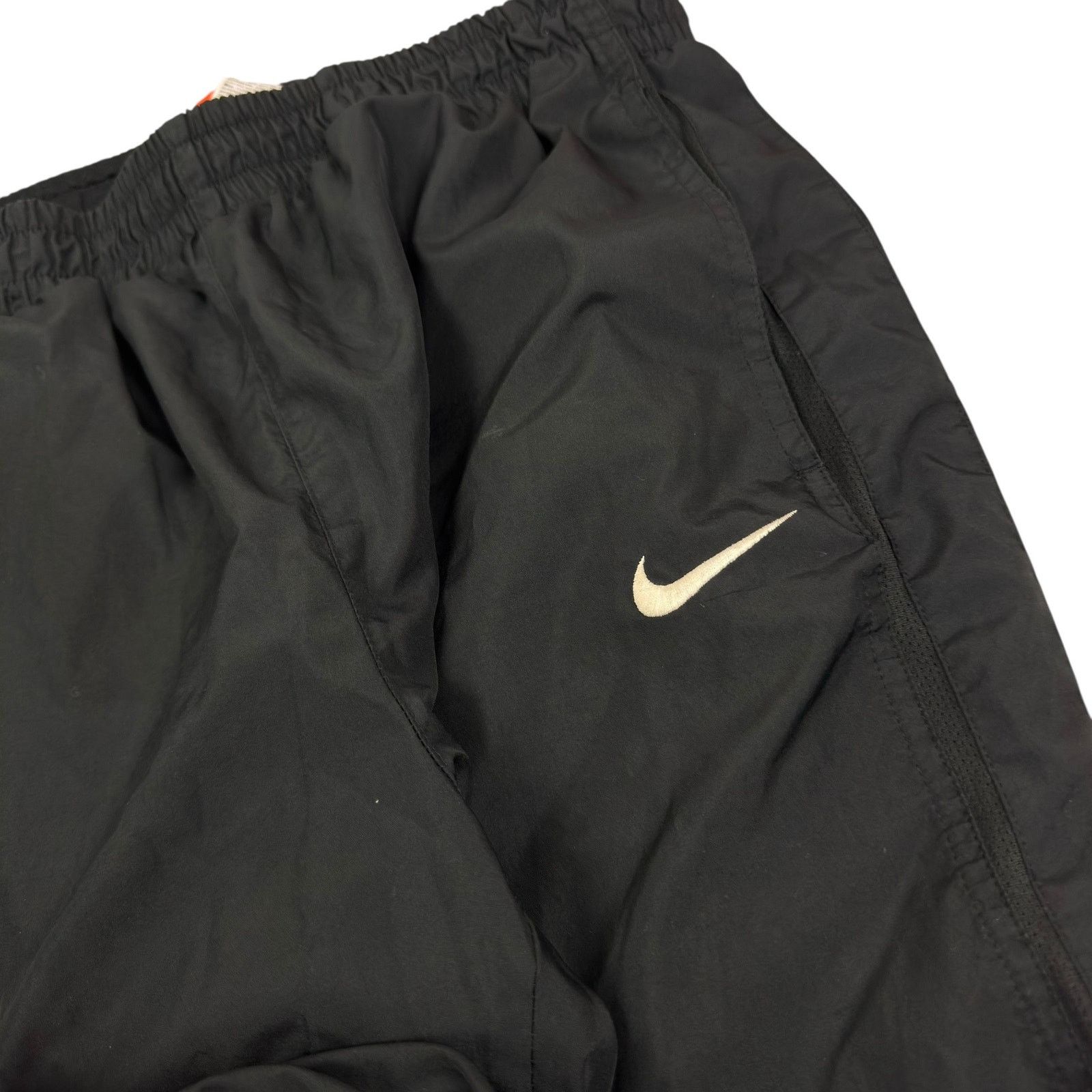 Japanese Brand × Nike Nike The Athletic Dept Men's Black Swoosh Straight Pants M Size US 30 / EU 46 - 4 Thumbnail