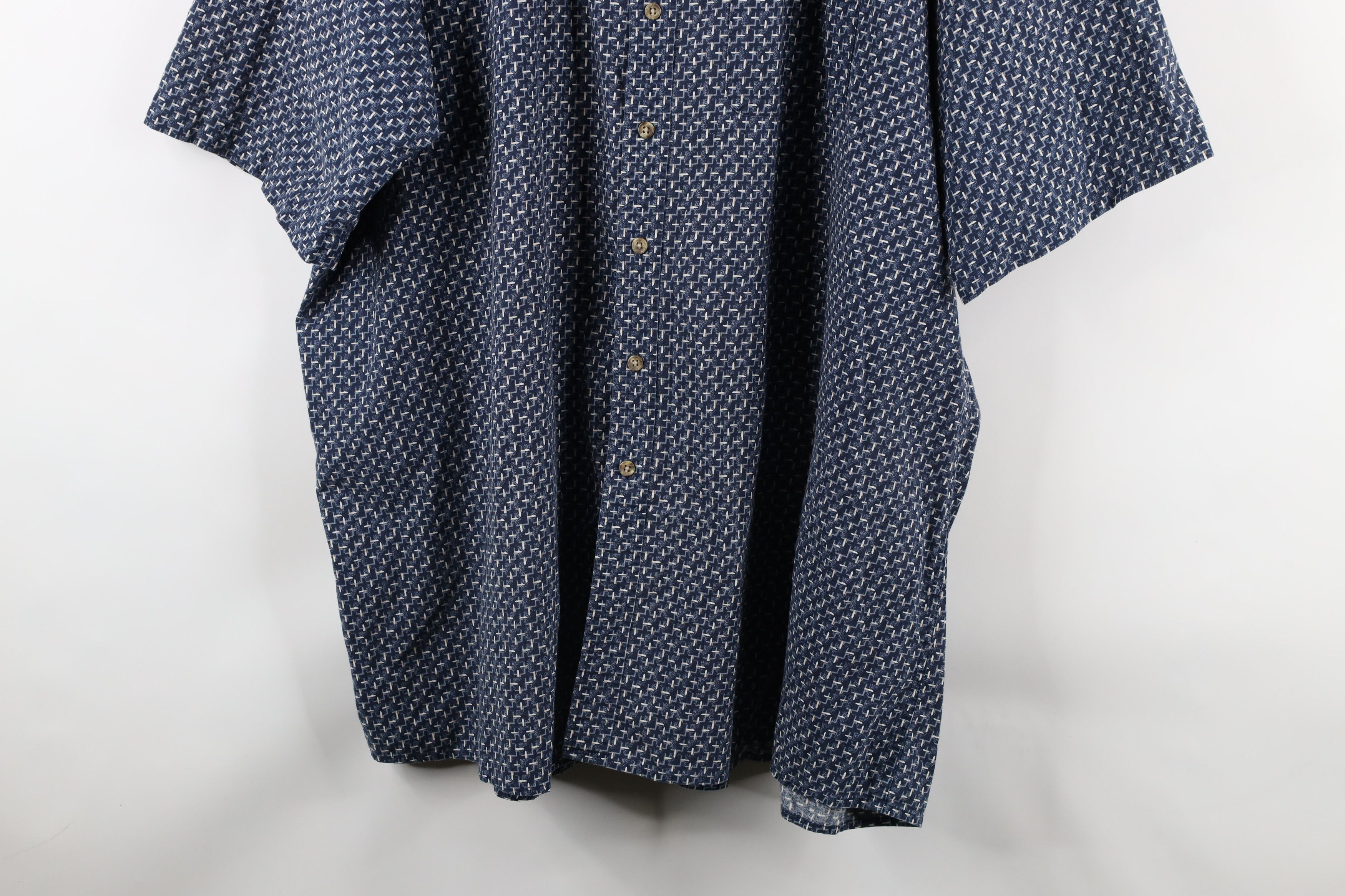 Vintage Vintage 90s Streetwear Short Sleeve Button Down Shirt Size US XXL / EU 58 / 5 - 3 Thumbnail