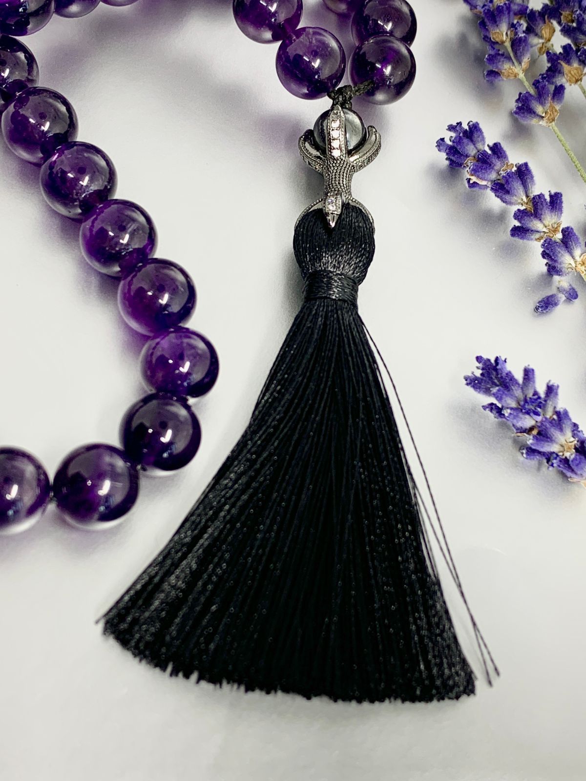Other New,Islamic Prayer 33 Beads,Natural Stone Amethyst Size ONE SIZE - 2 Thumbnail