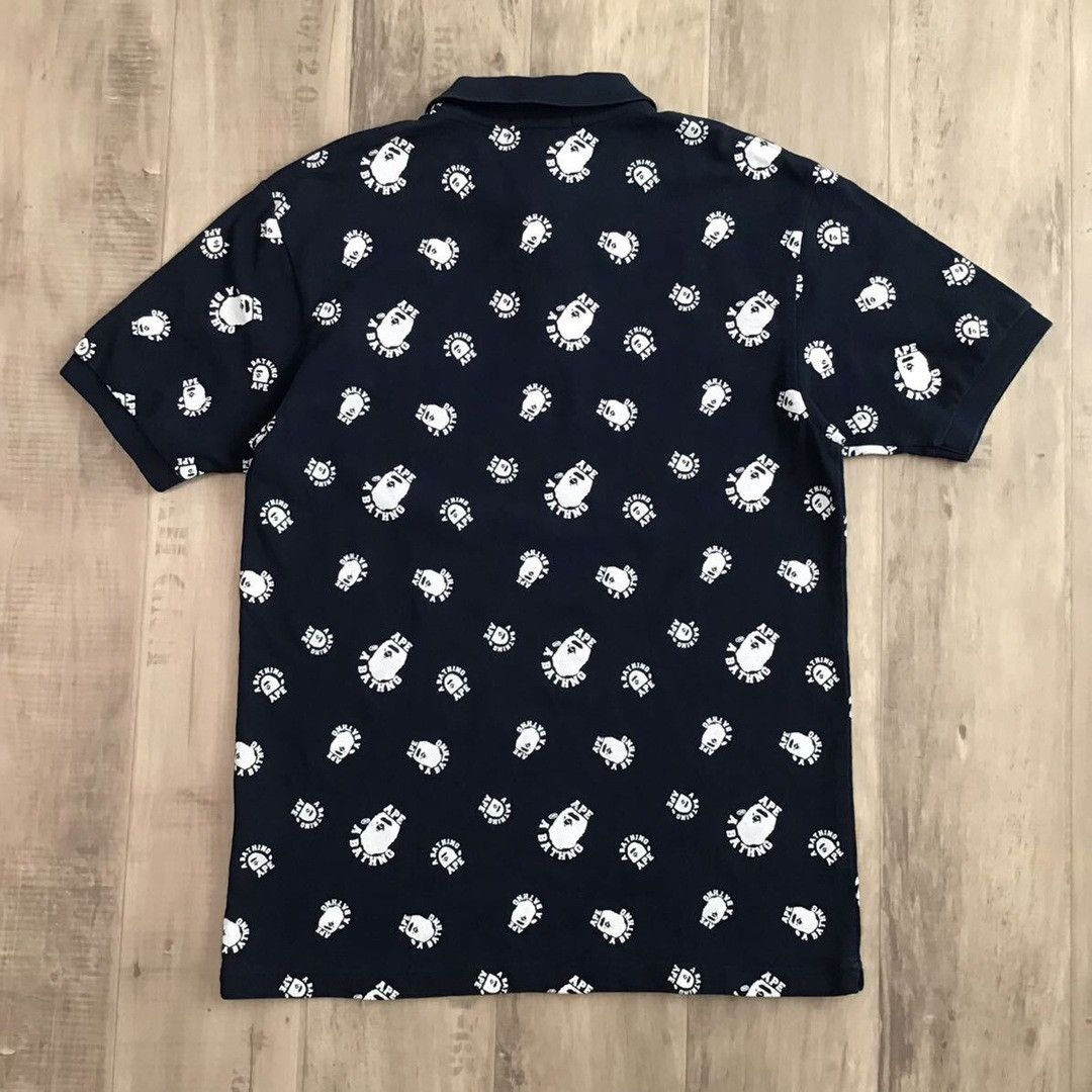 Bape × Nigo BAPE LOGO polo shirt a bathing ape NIGO Size US L / EU 52-54 / 3 - 3 Thumbnail