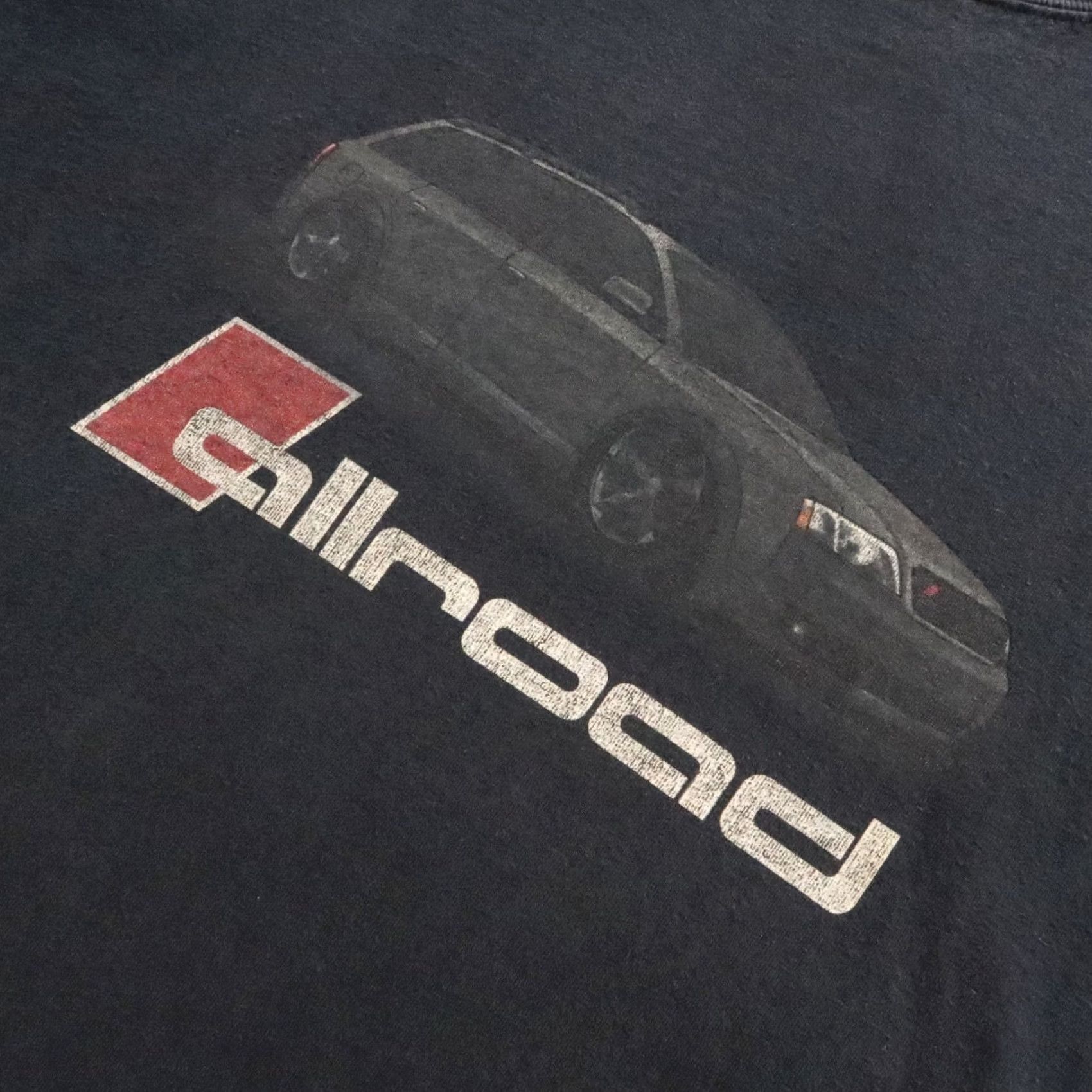 Gildan VINTAGE Audi Allroad Car Tshirt Shirt XL Black Automotive S4 S5 Mens Size US XL / EU 56 / 4 - 6 Thumbnail