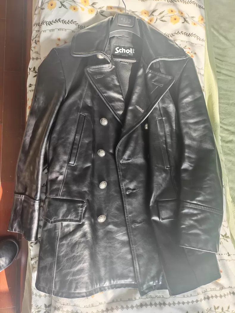 Schott Schott Navy-style cowhide coat Size US L / EU 52-54 / 3 - 2 Thumbnail