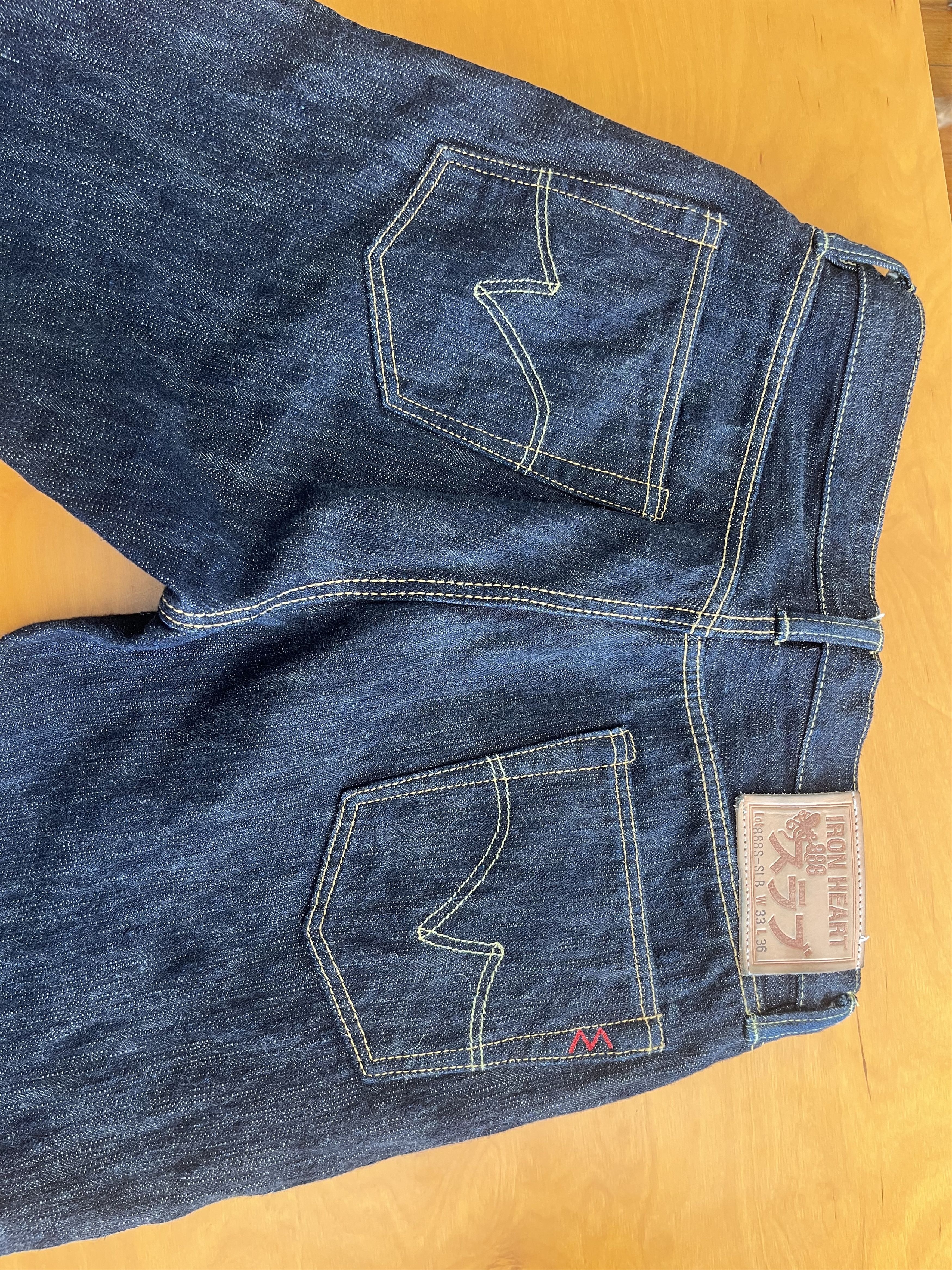 Iron Heart Iron Heart 888S- SLB W33 L31 Size US 33 - 4 Thumbnail