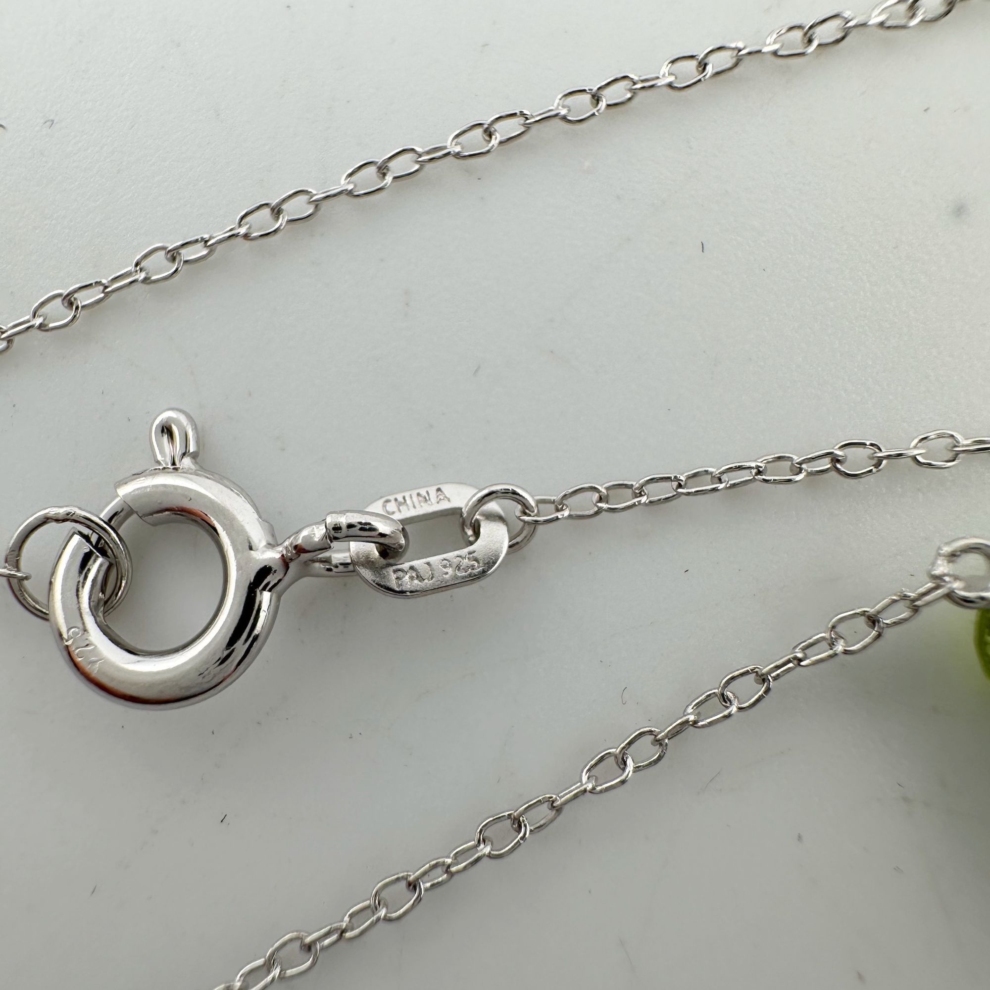 Other Natural Peridot Butterfly Necklace Size ONE SIZE - 9 Thumbnail