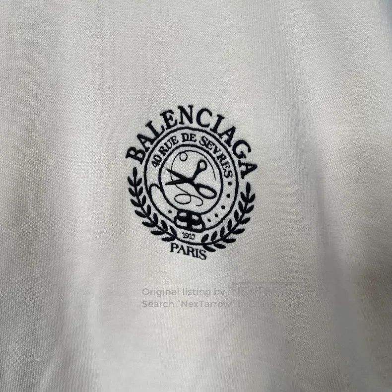 Balenciaga Balenciaga Hooded Beige Long Sleeve Sweatshirt Size US M / EU 48-50 / 2 - 3 Thumbnail