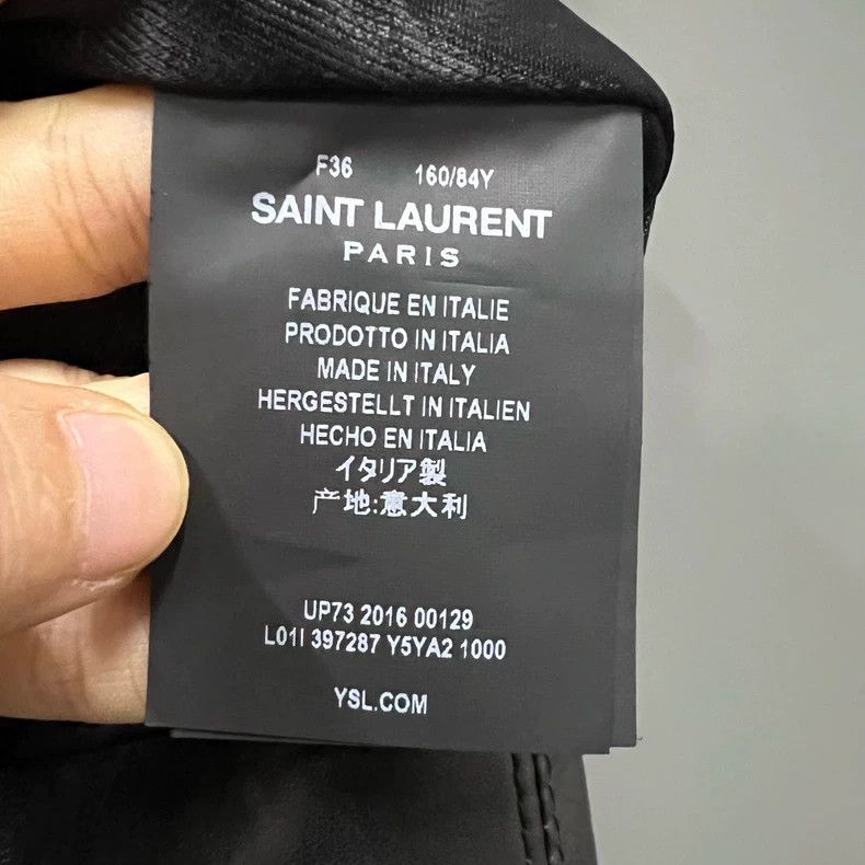 Yves Saint Laurent saint Laurent Multi-zip biker jacket 2501-Nextarrow Size XS / US 0-2 / IT 36-38 - 4 Thumbnail