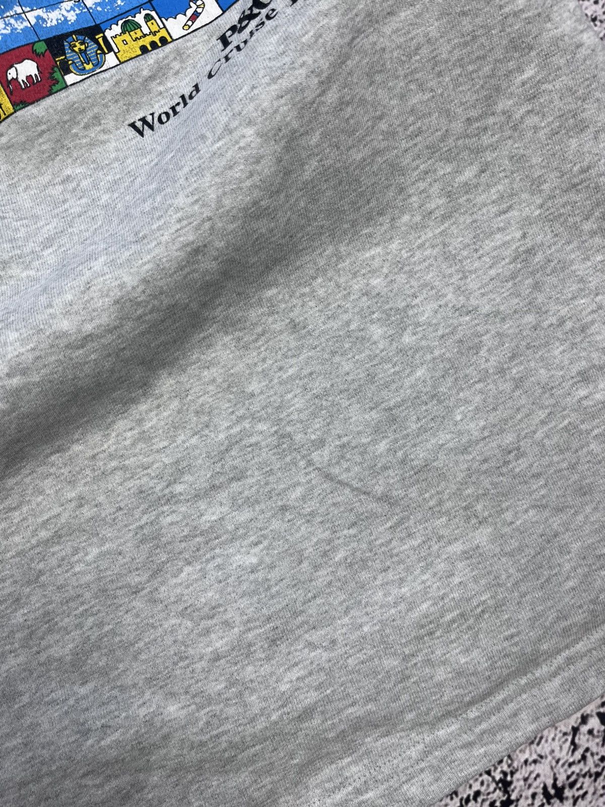 Vintage Vintage 90s Arcadia 1998 World Cruise logo map sweatshirt L Size US L / EU 52-54 / 3 - 7 Thumbnail
