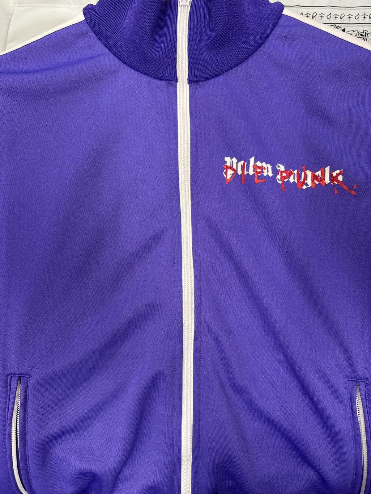 Palm Angels PALM ANGELS x Playboi carti Purple Die Punk Jacket size Size US XS / EU 42 / 0 - 5 Thumbnail