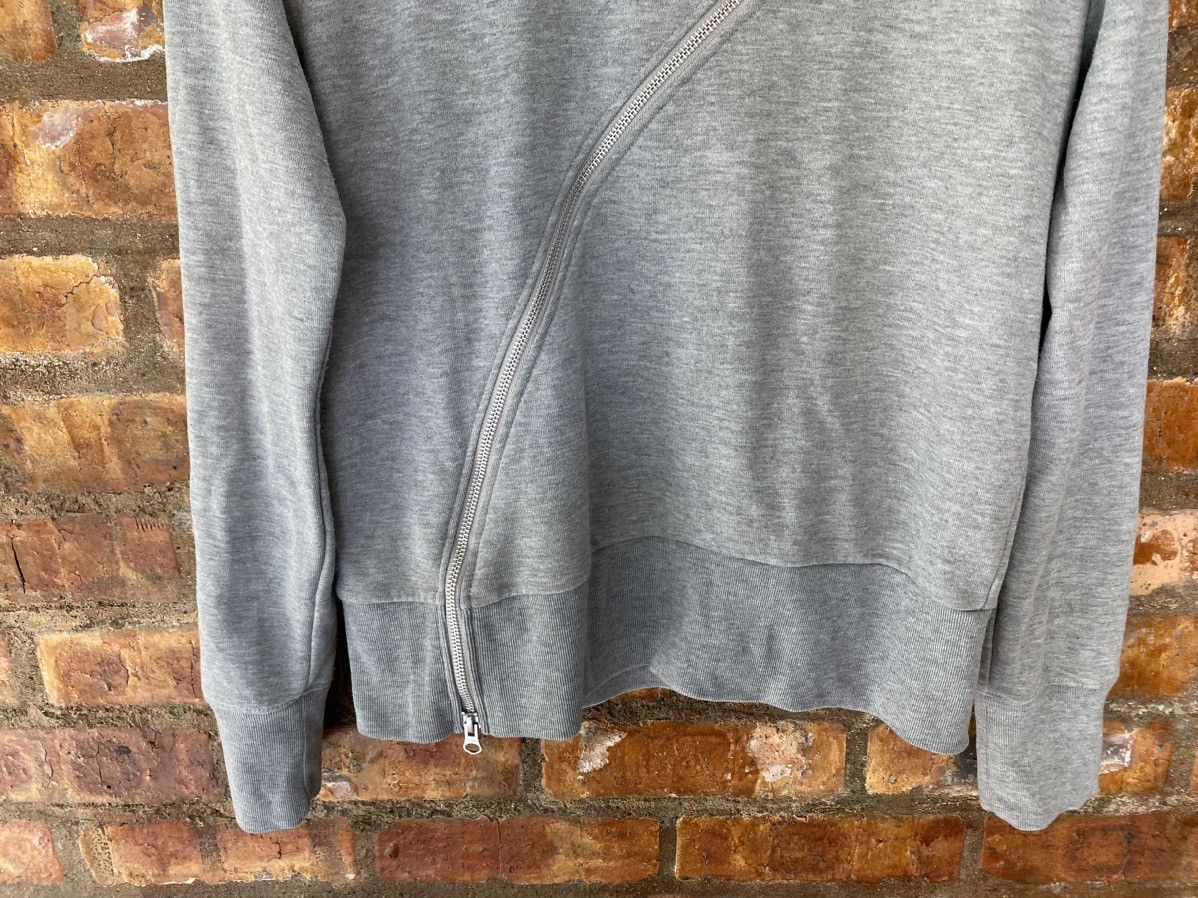 Japanese Brand Vtg Nota Bene Japan asymmetrical zipper hoodie Size US M / EU 48-50 / 2 - 5 Thumbnail