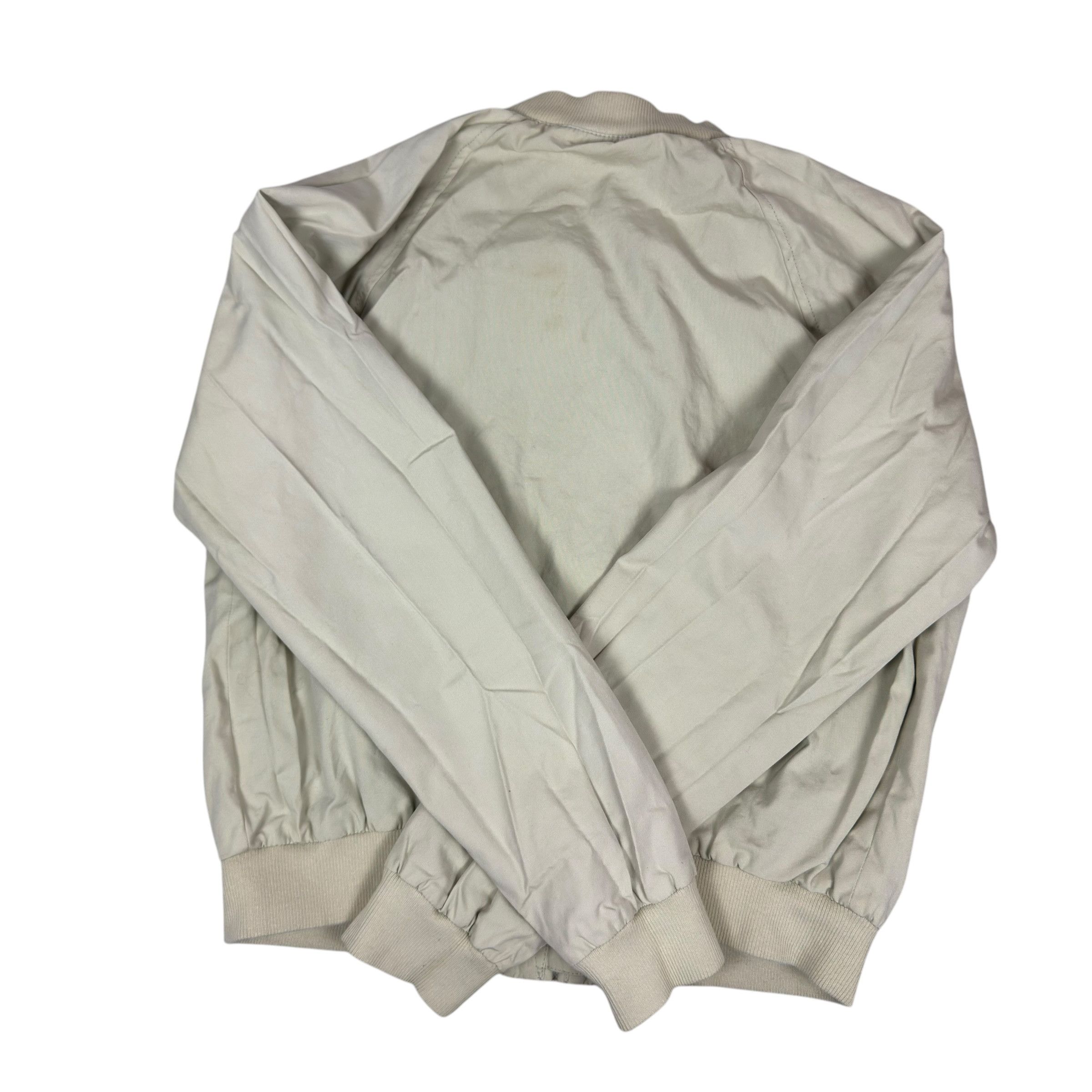 Lacoste Lacoste Live Beige Cotton Full Zip Bomber Jacket XL Size XL / US 12-14 / IT 48-50 - 7 Thumbnail