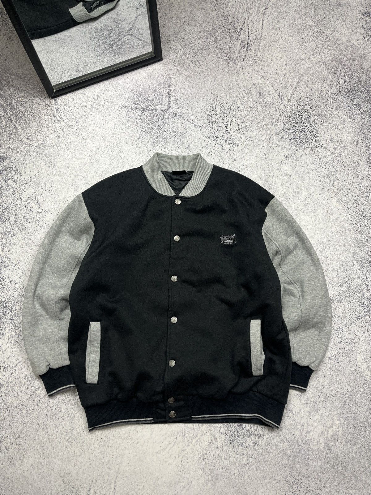 Lonsdale Vintage 00ʼs Lonsdale London Varsity Jacket Casual Hype Y2k Size US XXL / EU 58 / 5 - 2 Thumbnail