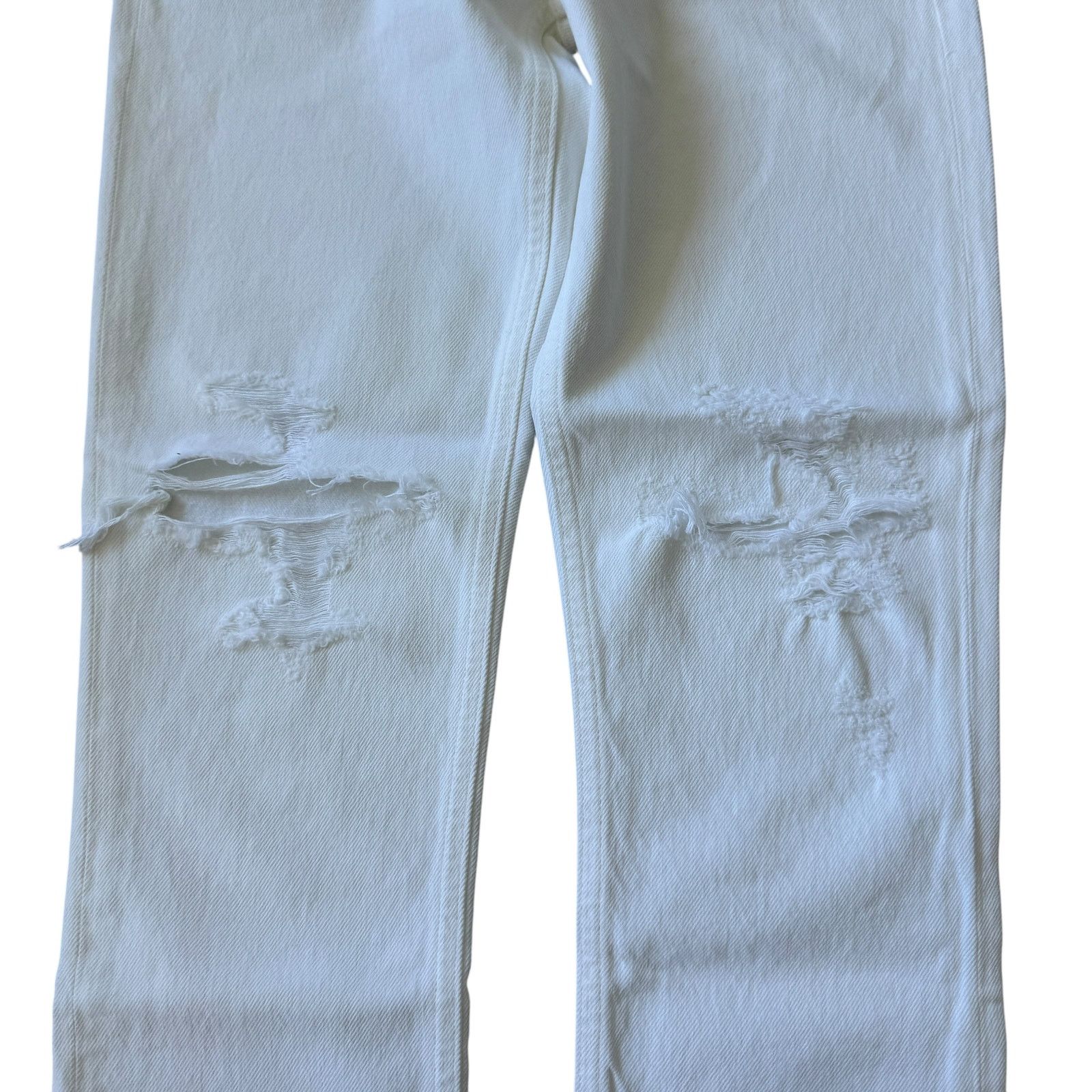 Agolde AGOLDE Riley High Rise Straight Crop Jean Slant Wash Size 23" - 6 Thumbnail