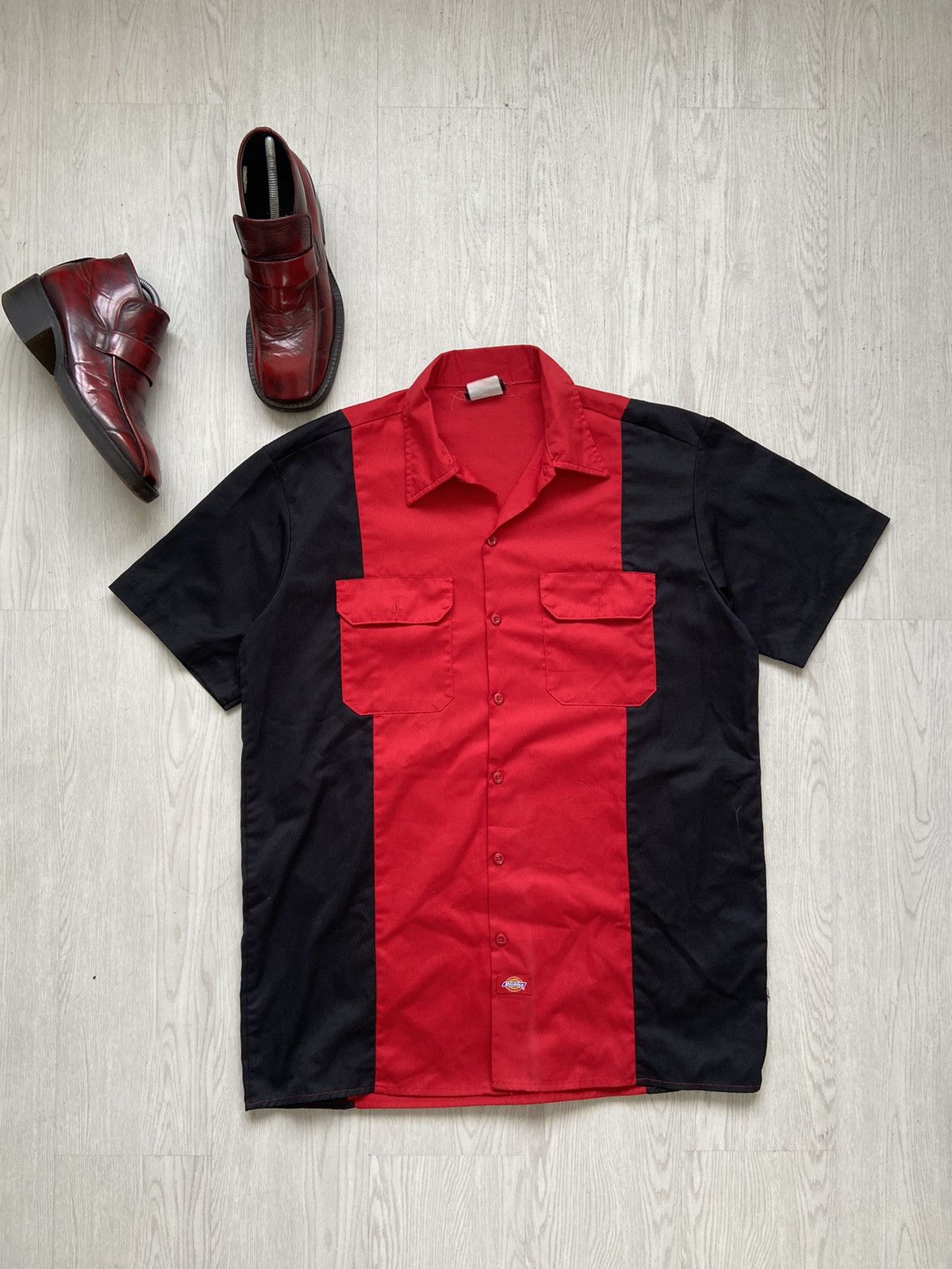 Dickies Vintage 2000’s Dickies Rockabilly Over Shirt Size US L / EU 52-54 / 3 - 1 Thumbnail
