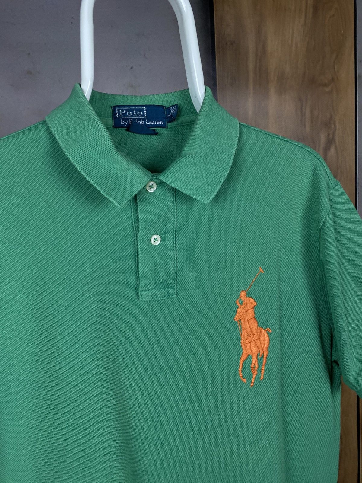 Polo Ralph Lauren 🎠Vintage 90s Polo T-Shirt Polo Ralph Lauren Racing 3 Chief🎠 Size US L / EU 52-54 / 3 - 2 Thumbnail