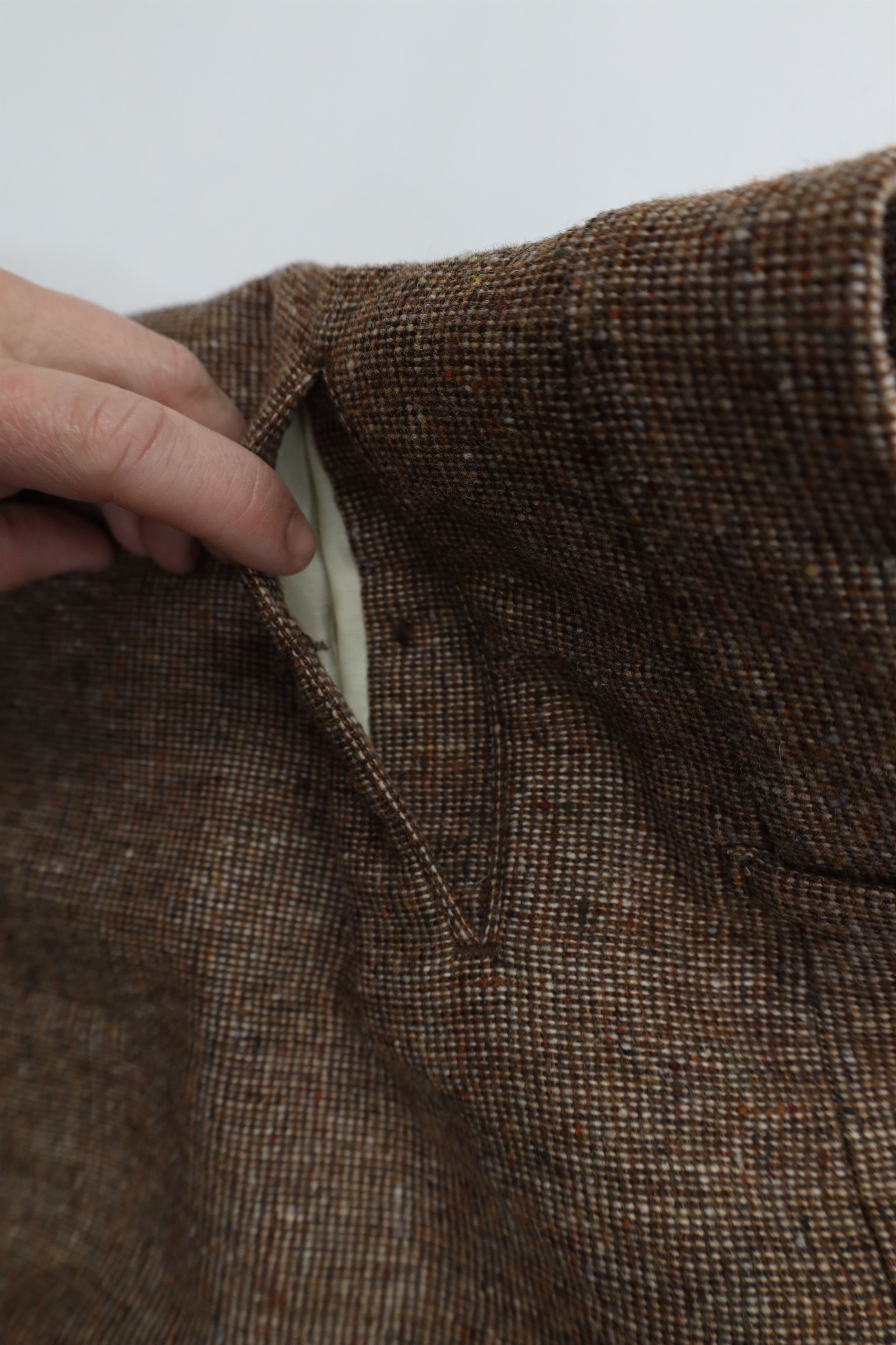 Vintage Vintage 60s 70s Streetwear Wool Tweed Bell Bottoms Pants US Size US 36 / EU 52 - 14 Thumbnail