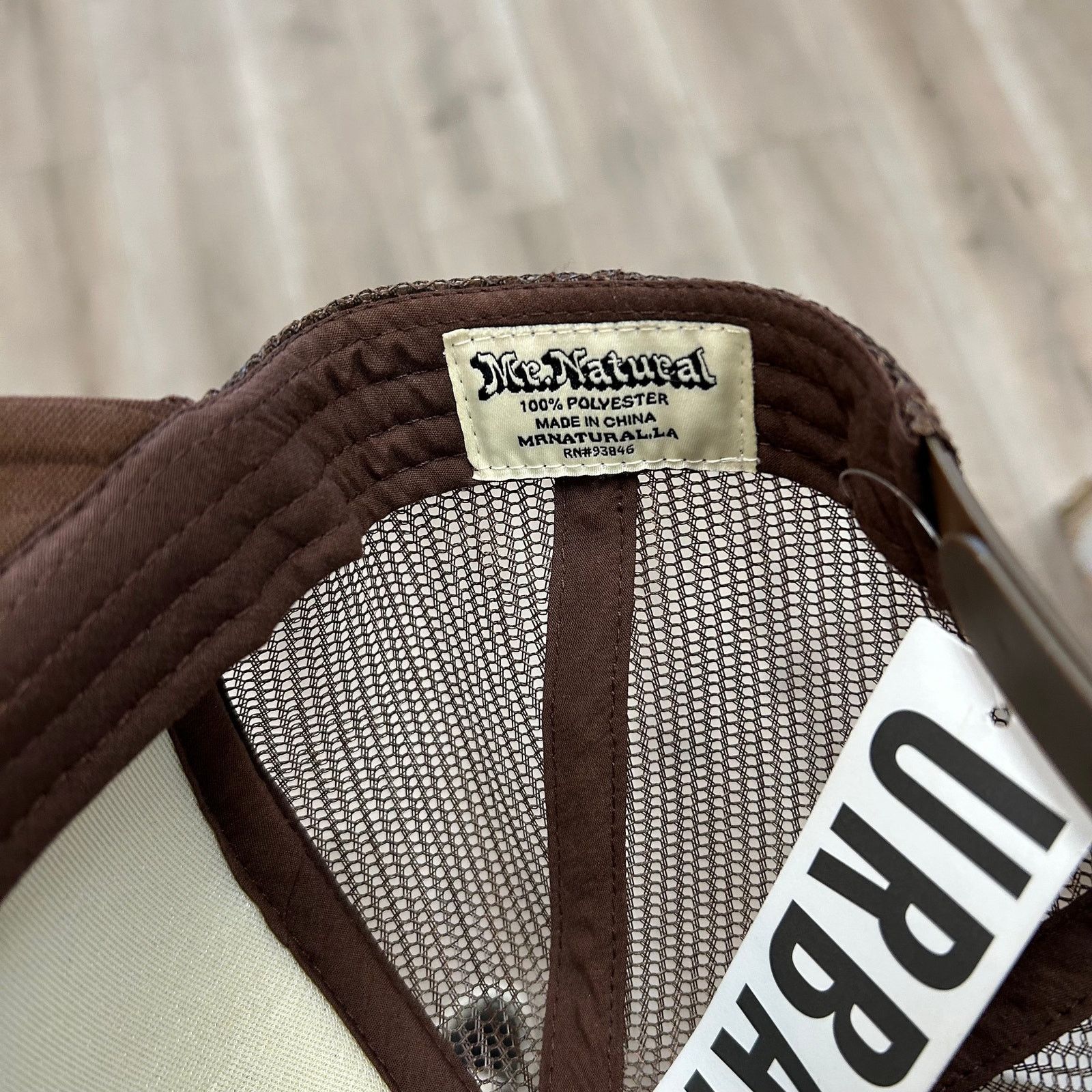 Urban Outfitters New Urban Outfitters Positive Vibes Trucker Hat Cap Brown Size ONE SIZE - 6 Thumbnail
