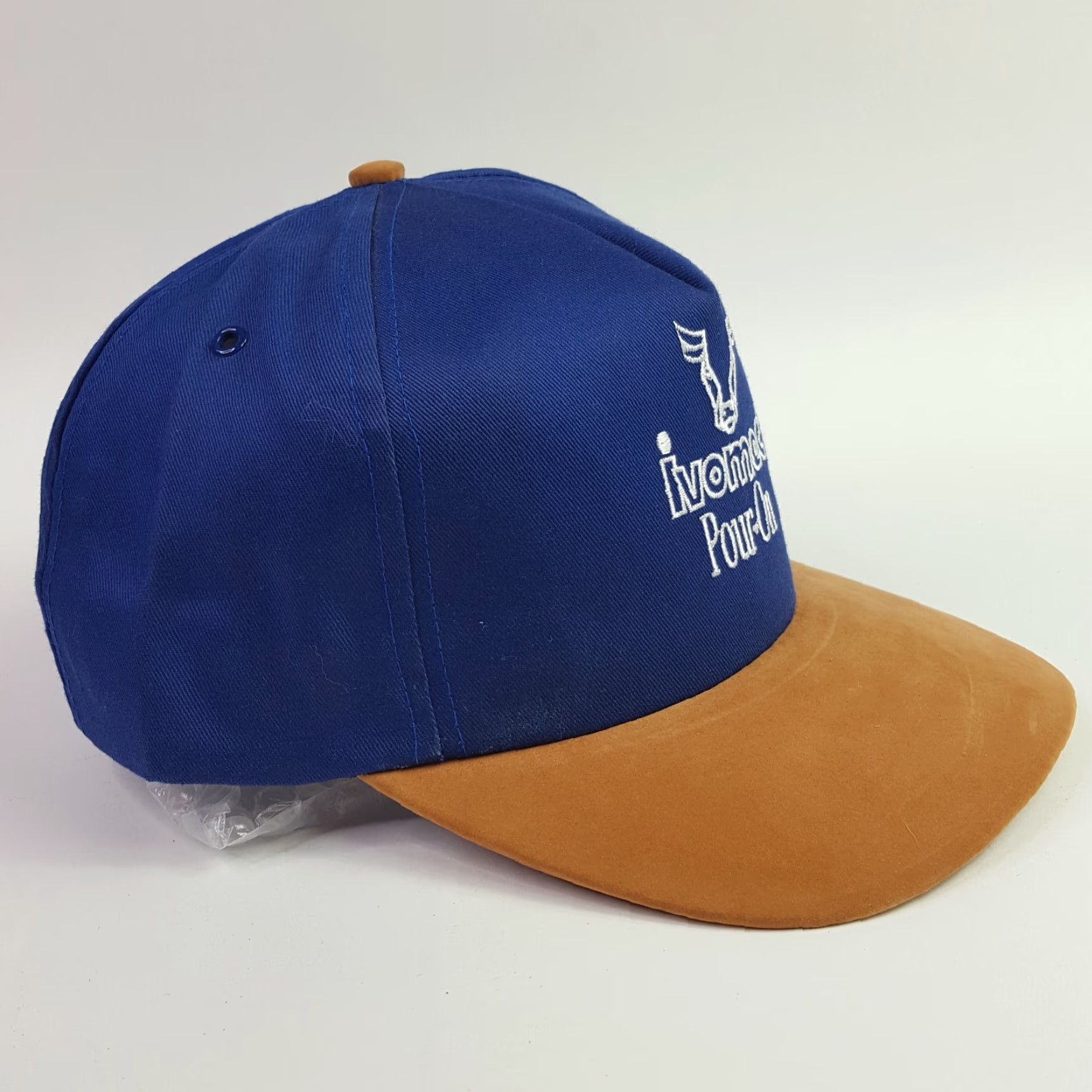 Vintage VINTAGE Farming Farm Medicine Agriculture Trucker Hat Snapback Adjustable Cap OC Men Blue Embroidered 80s 90s Retro Transportation Cowb Cowboy Cap Hat Size ONE SIZE - 5 Thumbnail