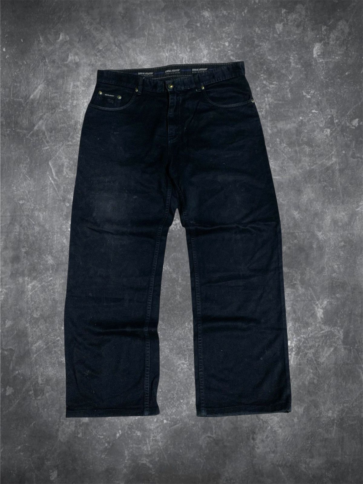 Japanese Brand 2000s Bmw baggy denim pants Size US 30 / EU 46 - 1 Thumbnail