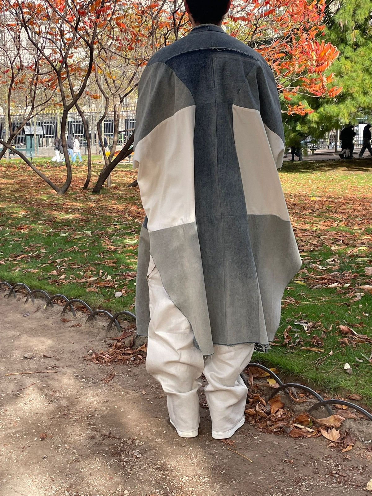 Rick Owens SS22 Fogachine Denim Cloack Size US M / EU 48-50 / 2 - 6 Thumbnail