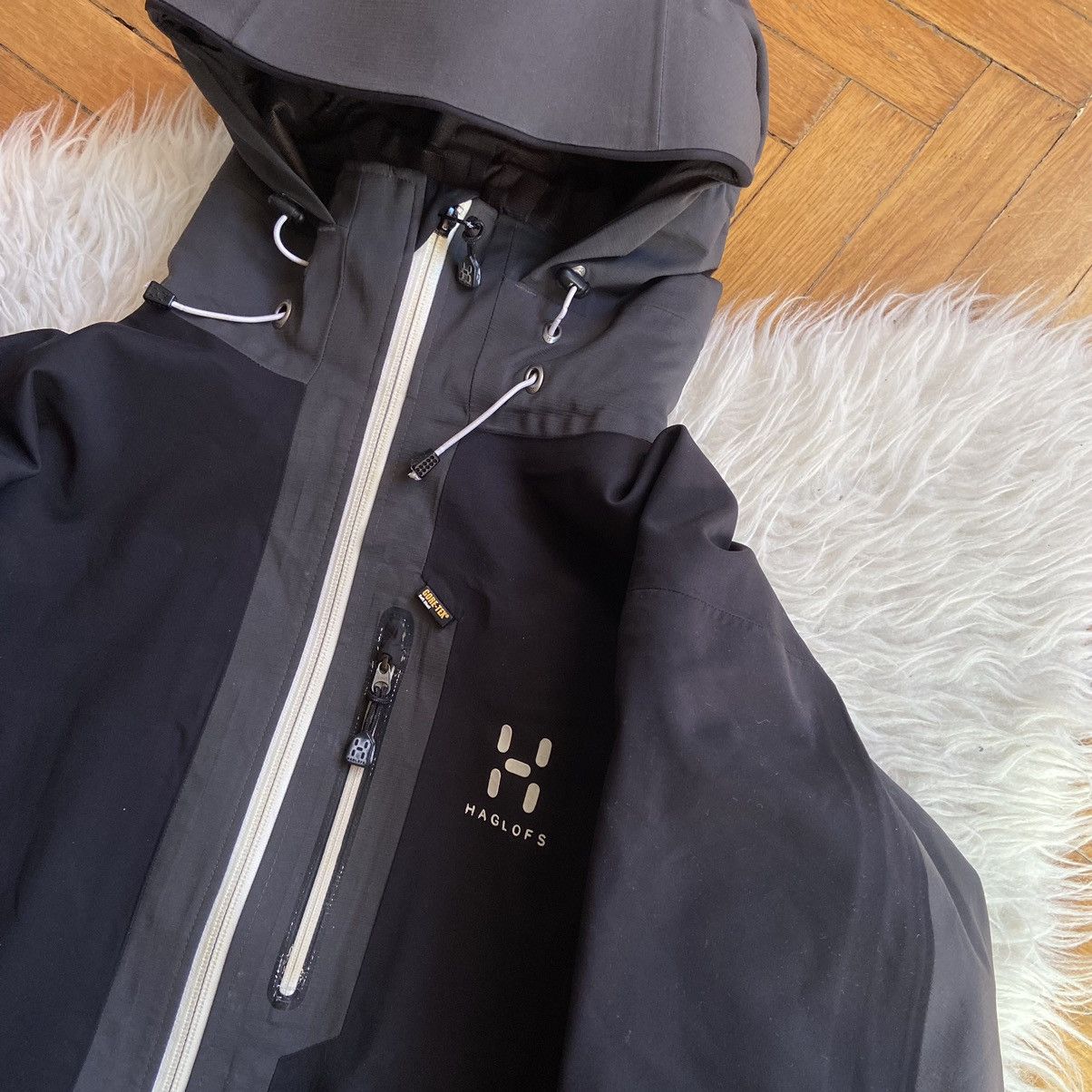 Haglofs × Vintage 📌 Haglofs Vintage Gore-Tex Recco Outdoor Jacket Size L / US 10 / IT 46 - 5 Thumbnail