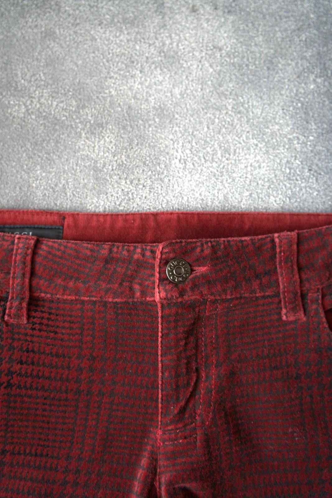Gucci 2013/2014 AW Gucci Runway Checked "New Leggings" Pant Size 26" / US 2 / IT 38 - 6 Thumbnail