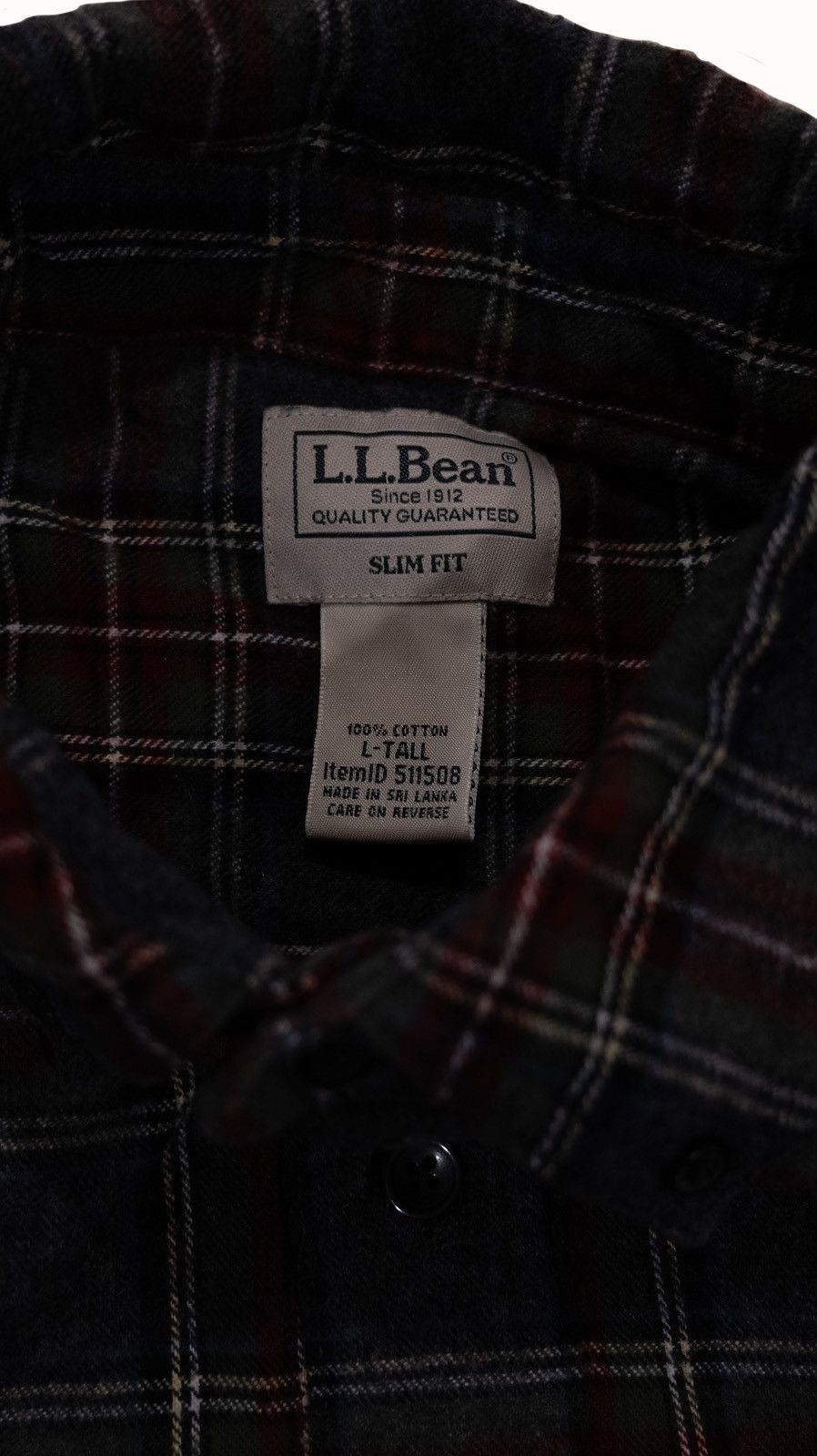 L.L. Bean L.L. Bean Flannel Size US L / EU 52-54 / 3 - 2 Thumbnail