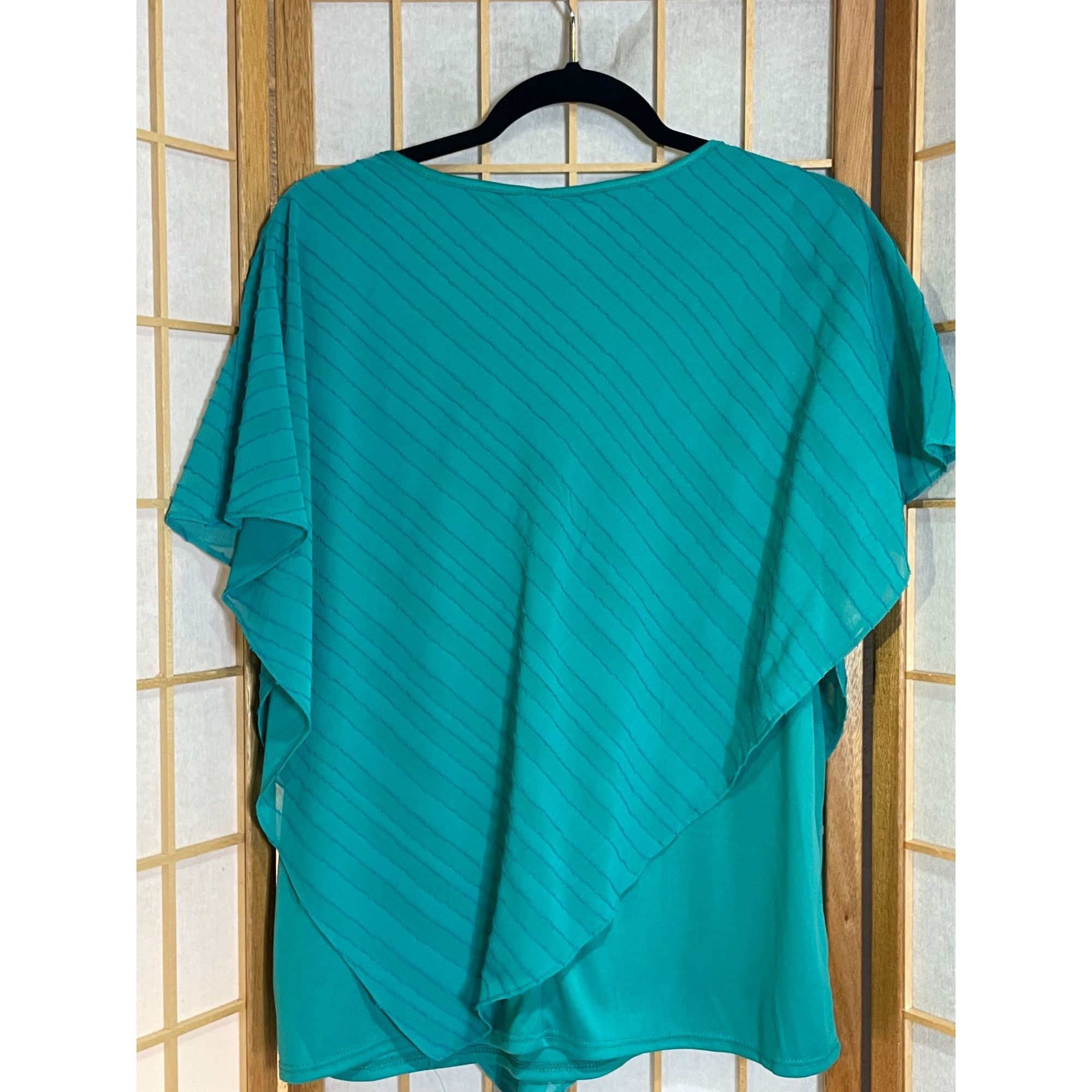 Other NWT NY Collection Lagenlook Asymmetrical Top Size L / US 10 / IT 46 - 7 Thumbnail