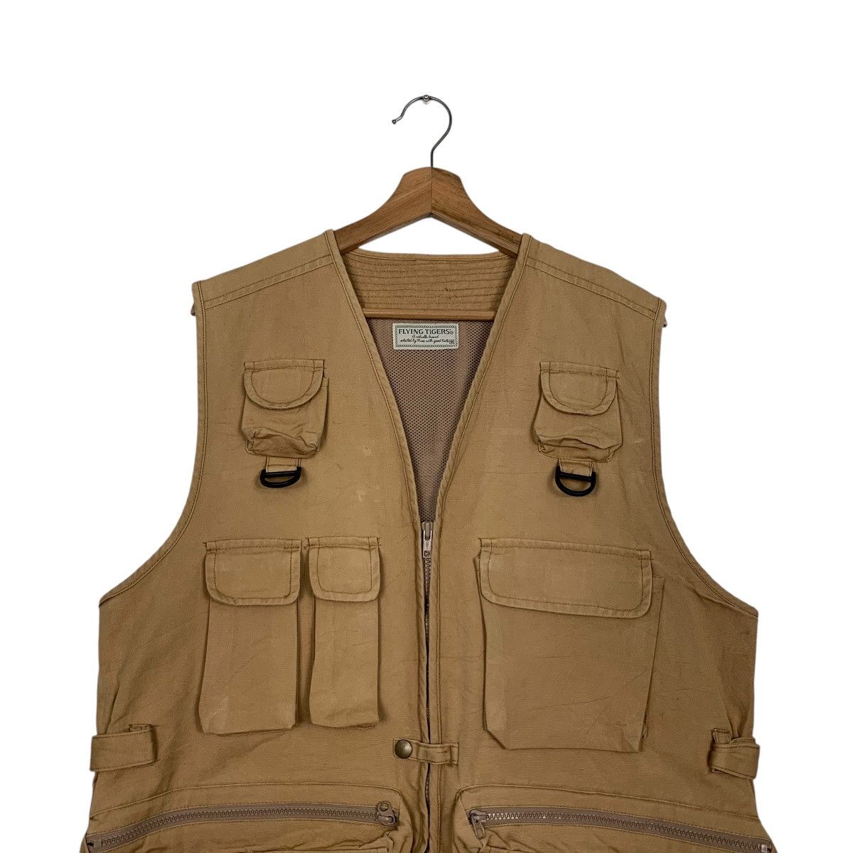 Vintage Vintage 90’s FLYING TIGERS Tactical Utility Vest #2824-C127 Size US M / EU 48-50 / 2 - 2 Thumbnail