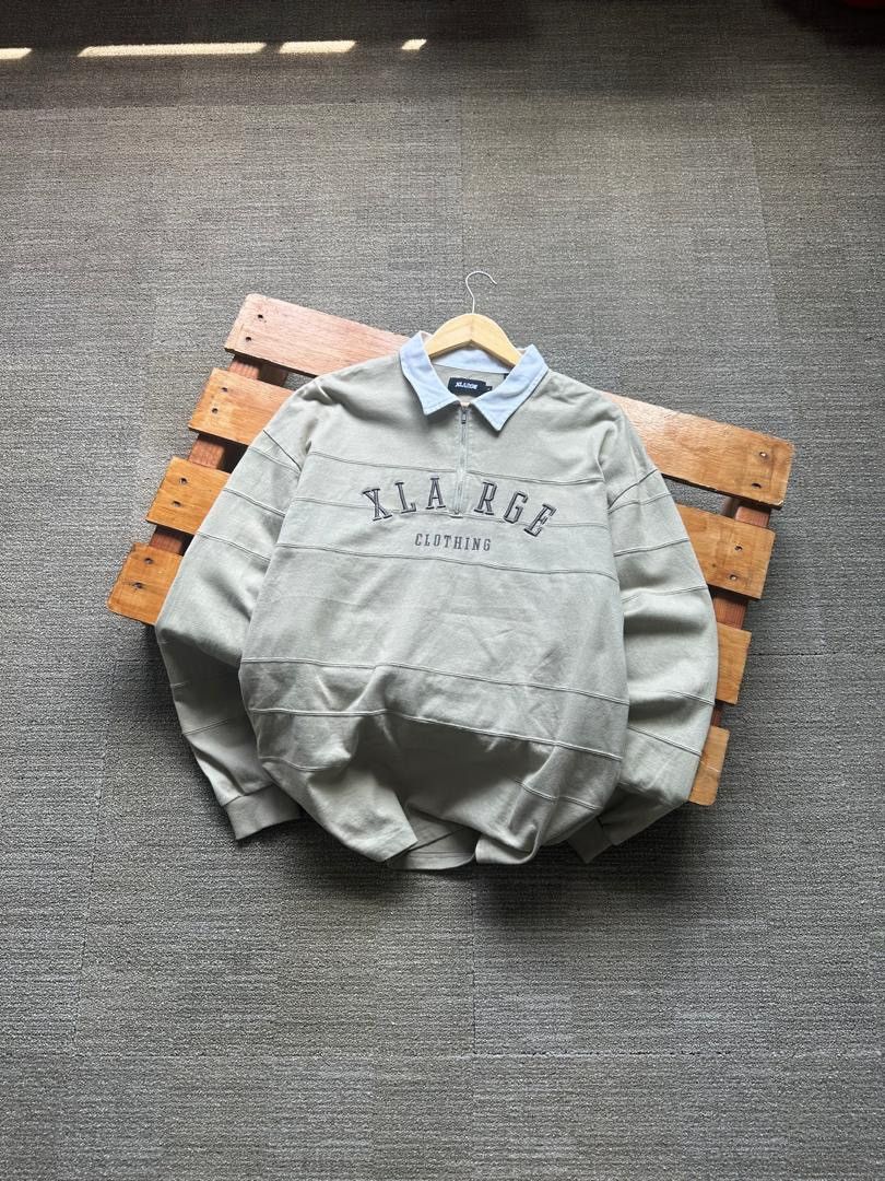 X-LARGE XLARGE HALFZIPPER RUGBY SHIRT Size US L / EU 52-54 / 3 - 1 Thumbnail