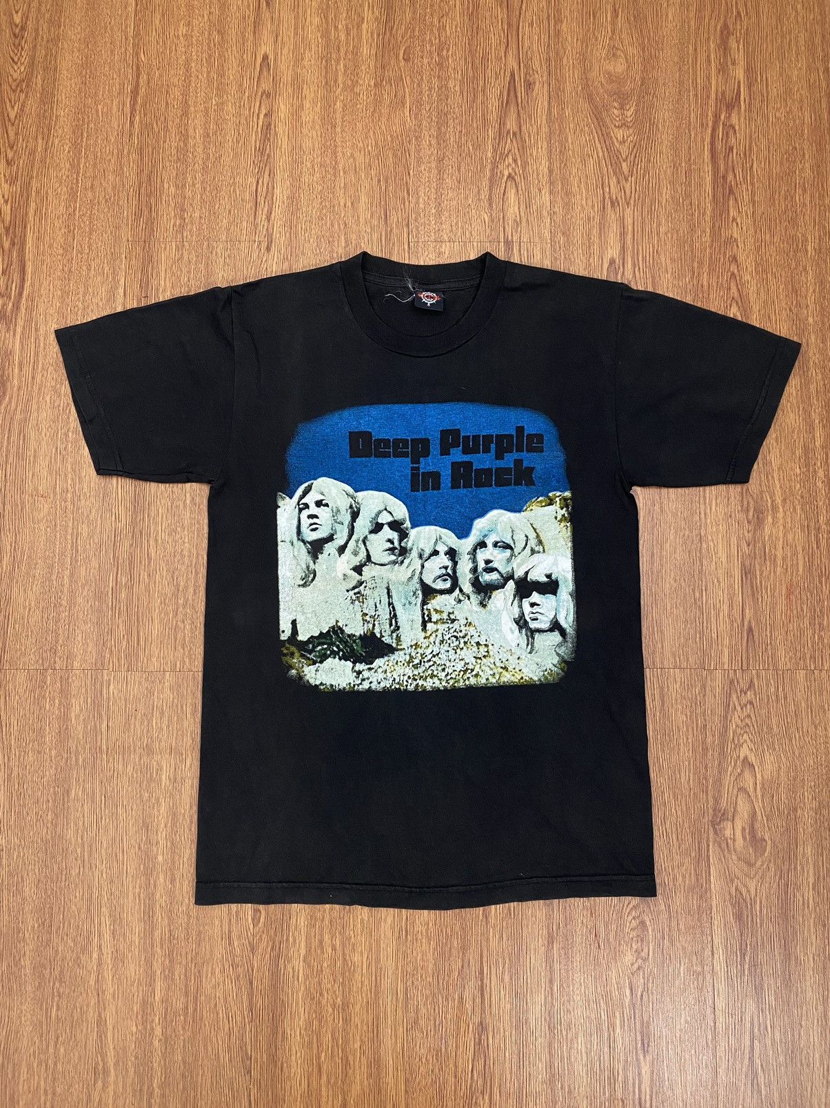Band Tees × Vintage Deep Purple in rock tee Size US S / EU 44-46 / 1 - 1 Thumbnail