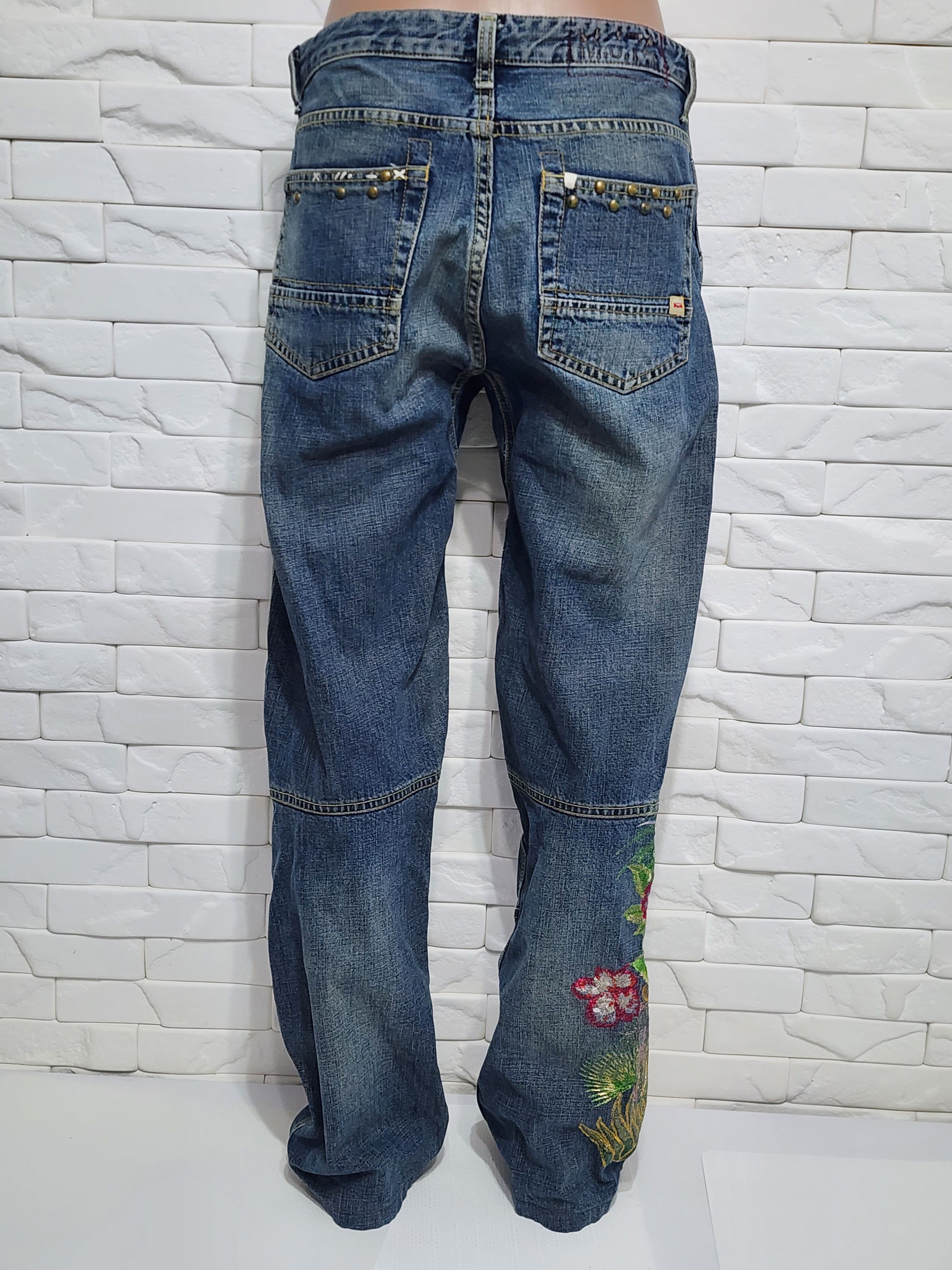 Denim & Co. × Mason's Stylish women's denim pants. Size 32" / US 10 / IT 46 - 4 Thumbnail