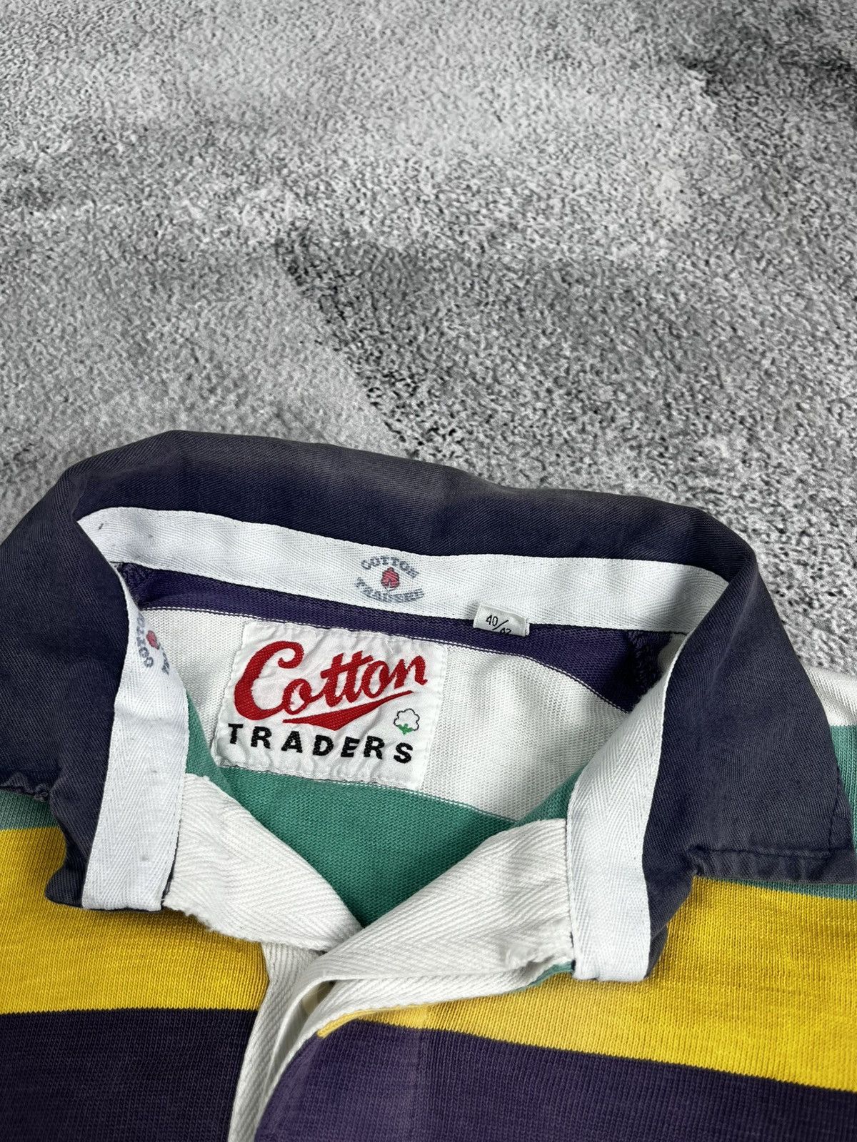 Rugby Ralph Lauren Vintage 80s Cotton Traders World Cup 1989 Rugby Shirt 1980s Size US M / EU 48-50 / 2 - 5 Thumbnail