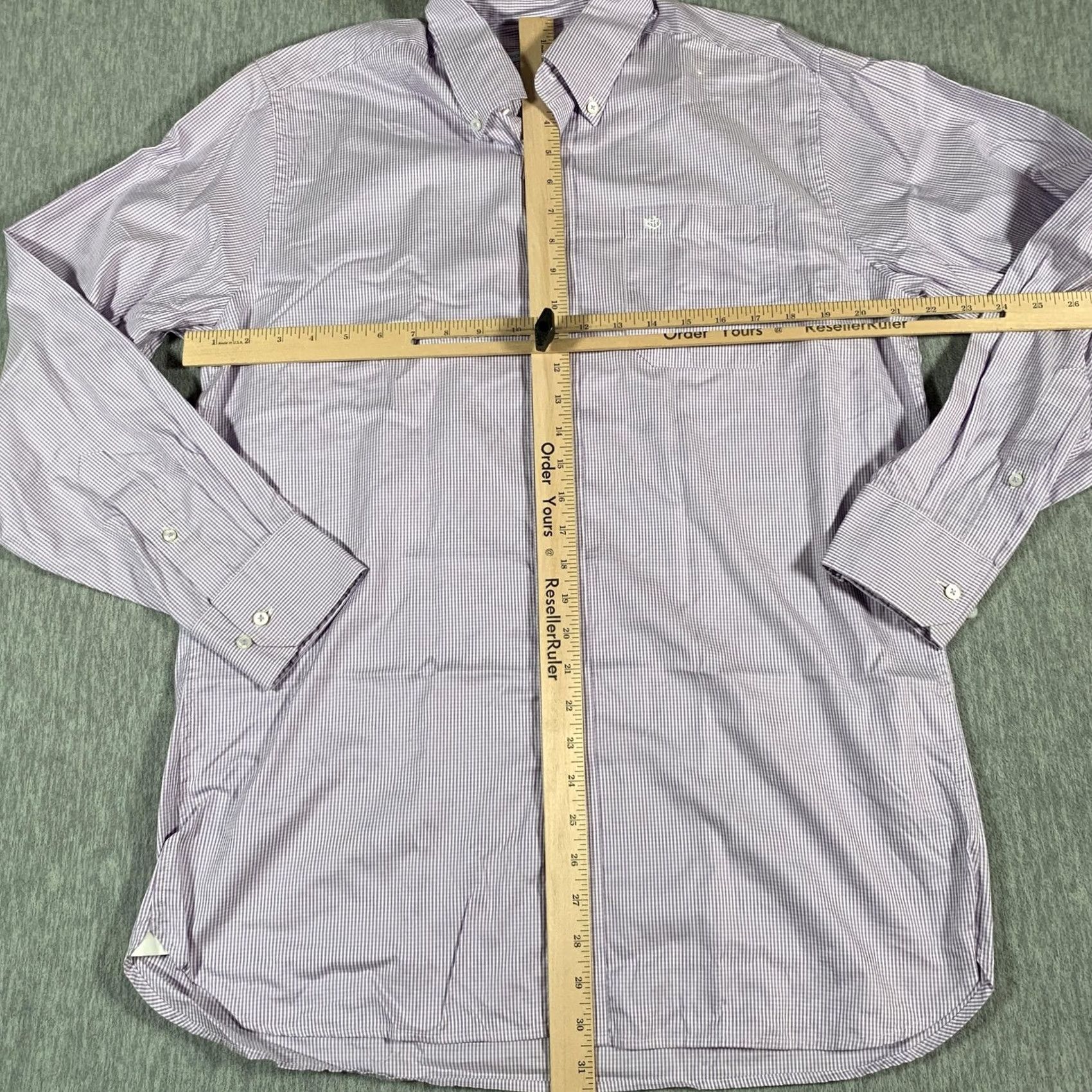 Southern Tide Southern Tide Shirt Mens Medium Purple Check Button Down Long Sleeve Classic Fit Size US M / EU 48-50 / 2 - 7 Thumbnail
